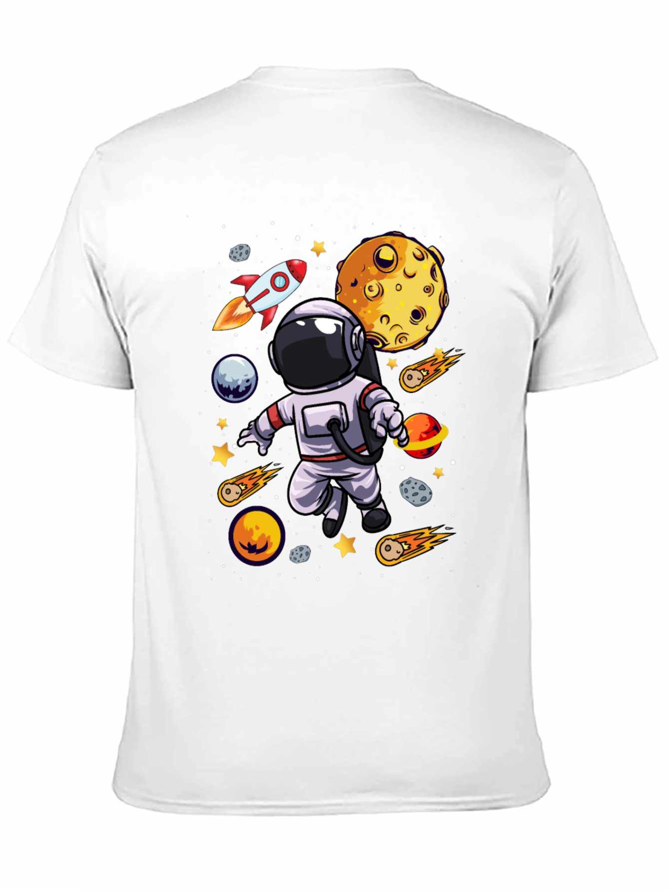 Astronaut Galaxy Graphic Tee
