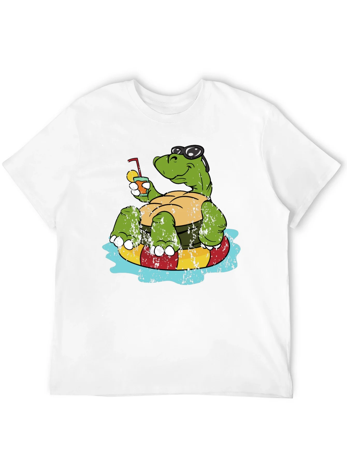 Chill Turtle T-Shirt: Relaxing Beach Vibes