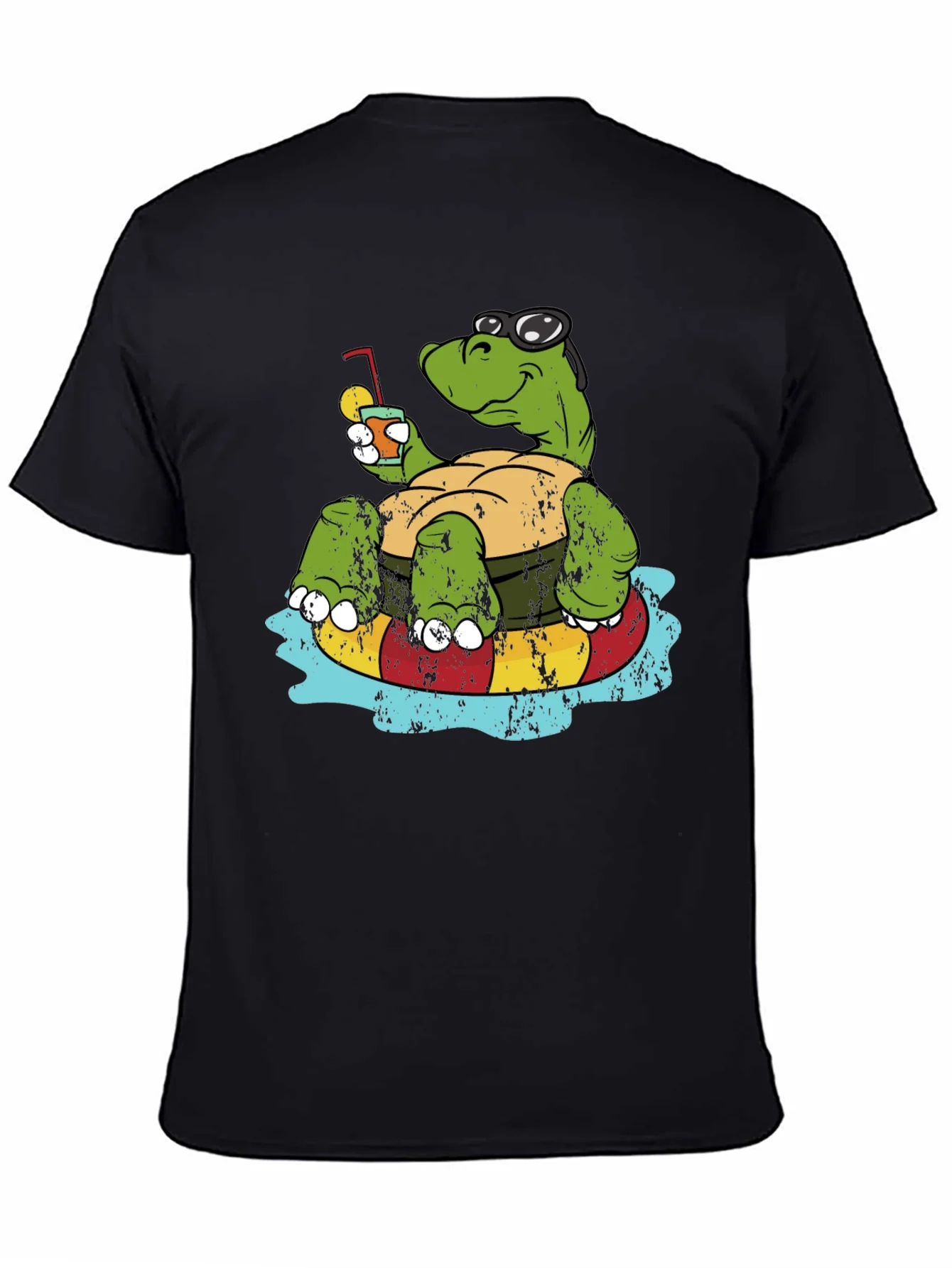 Chill Turtle T-Shirt: Relaxing Beach Vibes