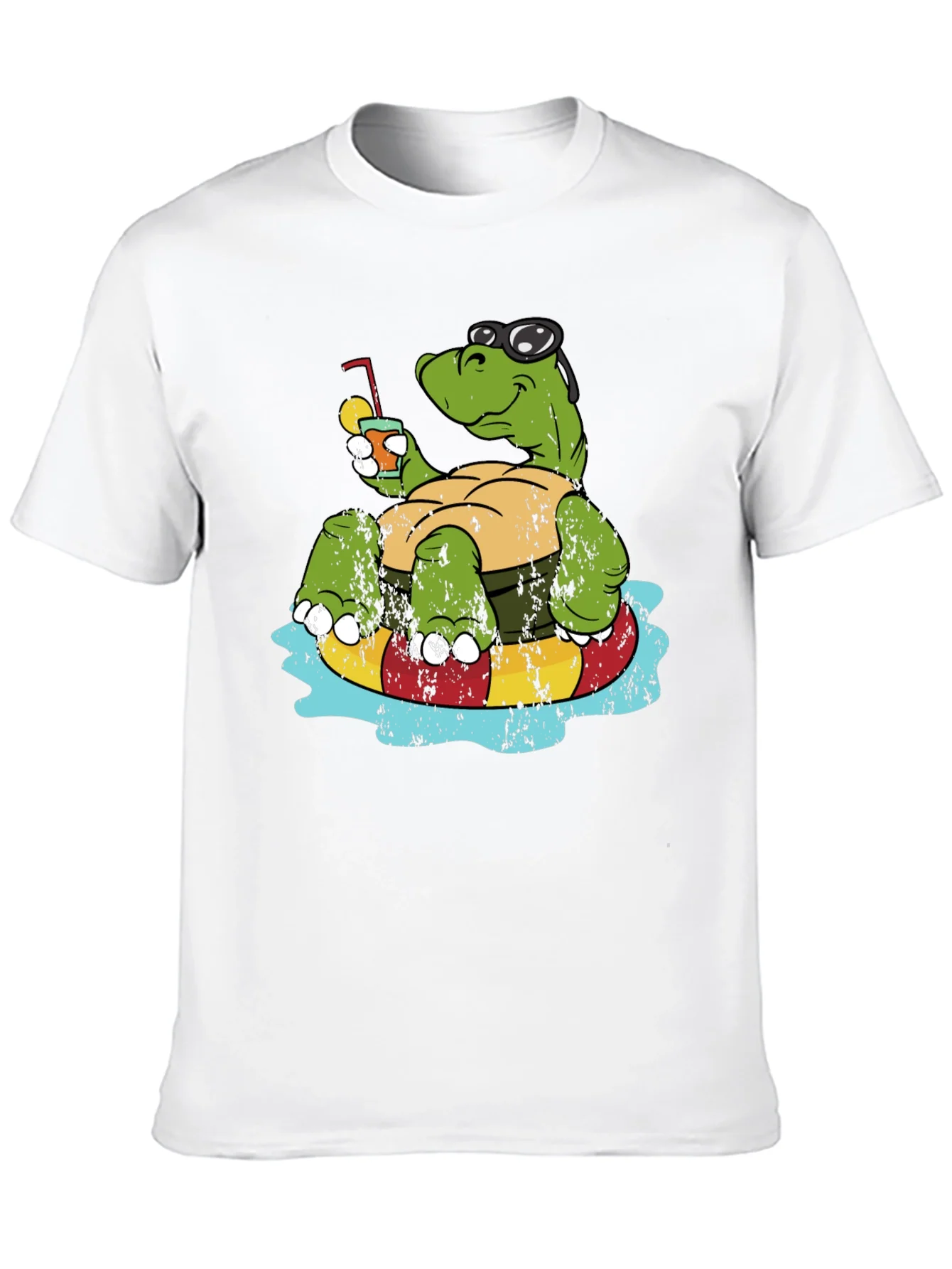 Chill Turtle T-Shirt: Relaxing Beach Vibes