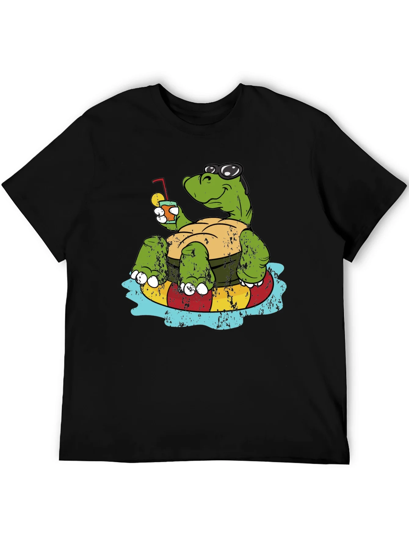 Chill Turtle T-Shirt: Relaxing Beach Vibes