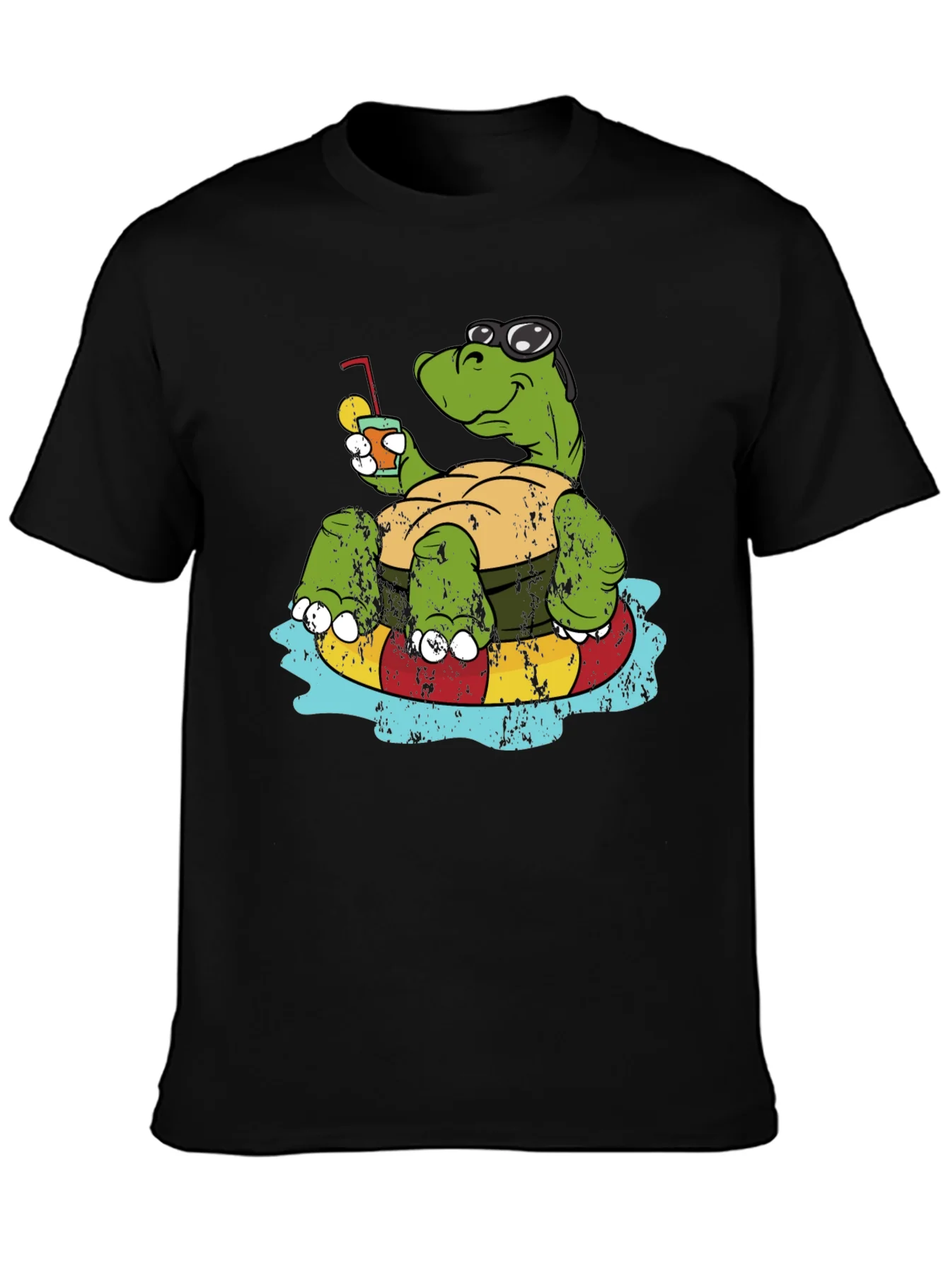 Chill Turtle T-Shirt: Relaxing Beach Vibes