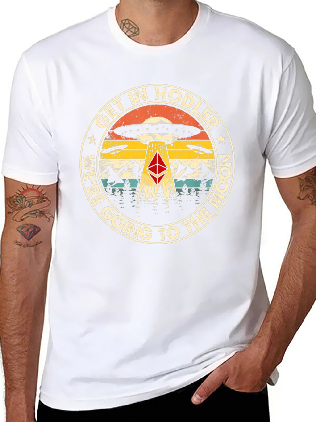 Get In Hodler Tee - To the Moon!