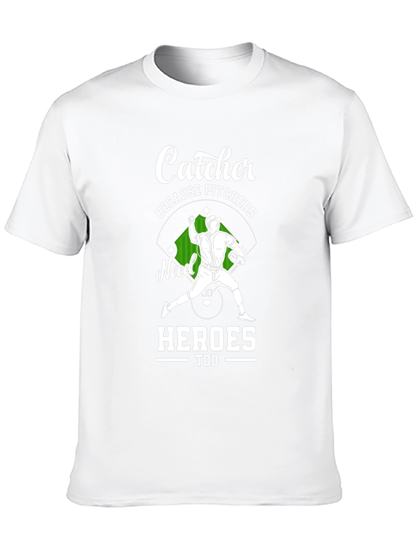 Catcher Baseball Graphic Tee - Heroes Too