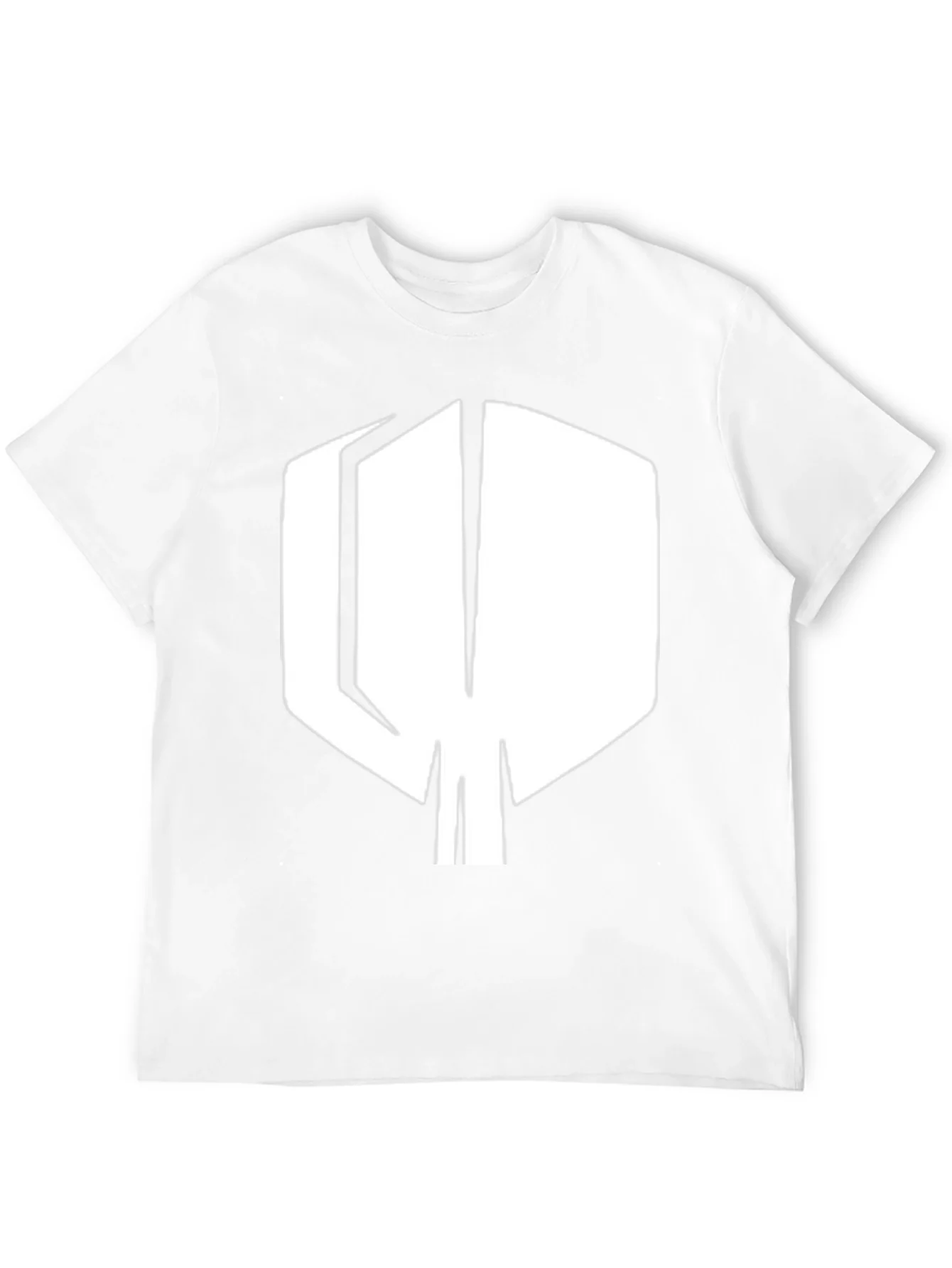 Modern Geometric T-Shirt - Black