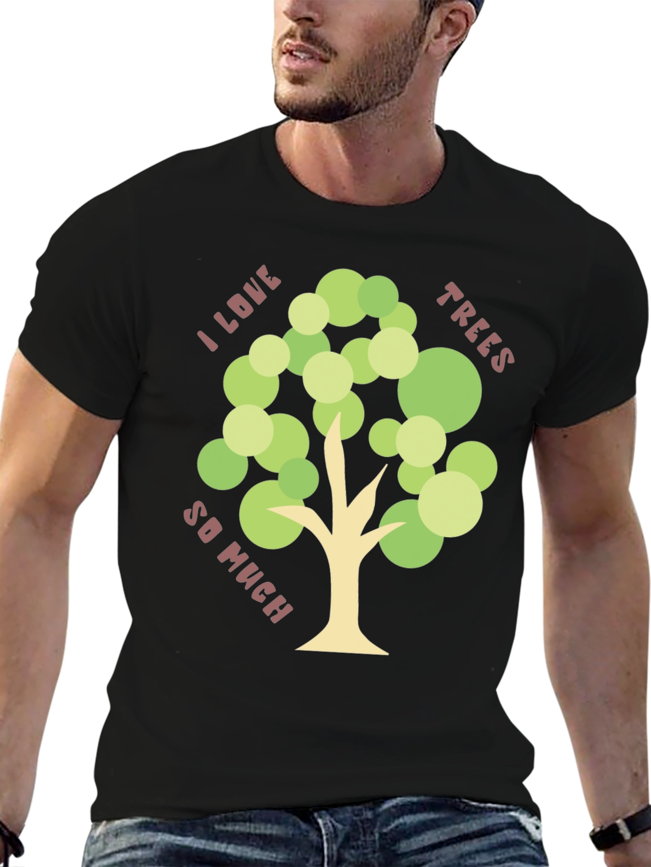 I Love Trees T-Shirt - Nature Lover Tee