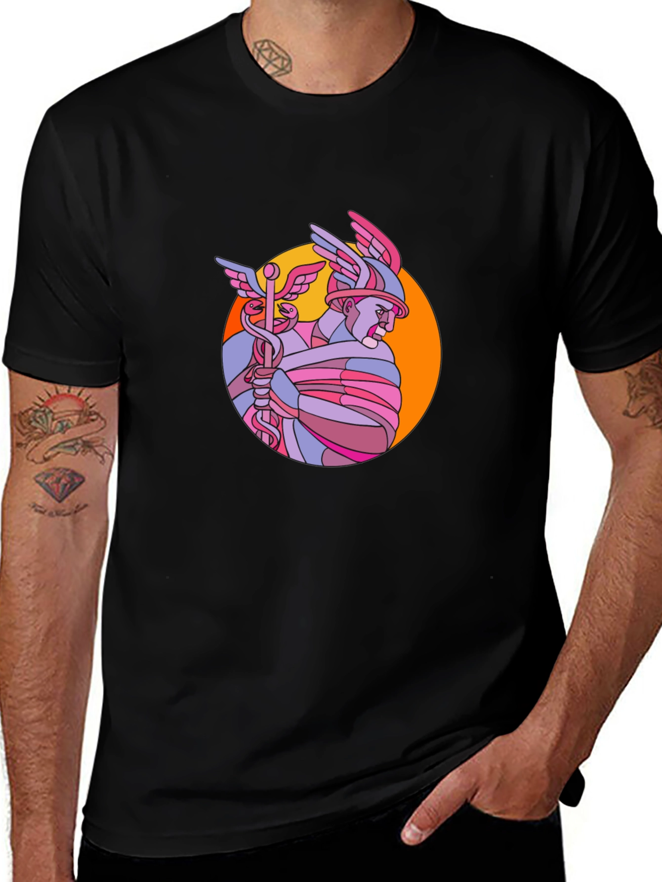 Mercury Graphic Tee - Stylish Retro Design