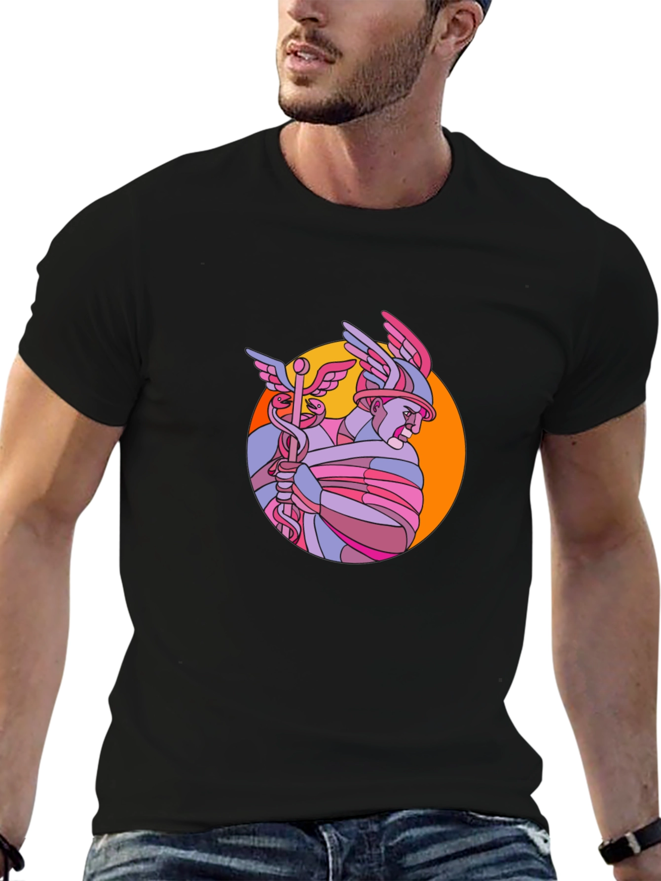 Mercury Graphic Tee - Stylish Retro Design