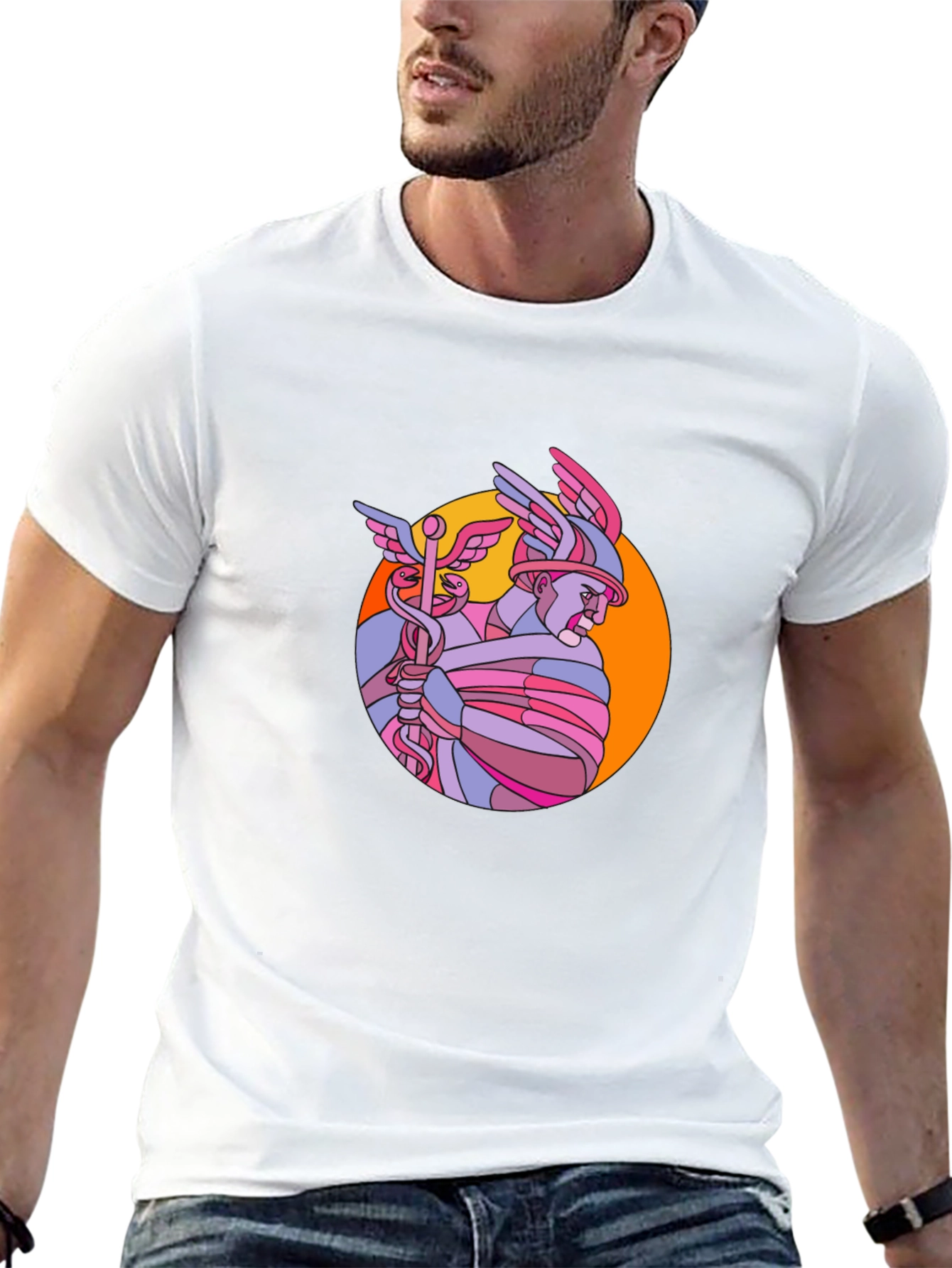 Mercury Graphic Tee - Stylish Retro Design