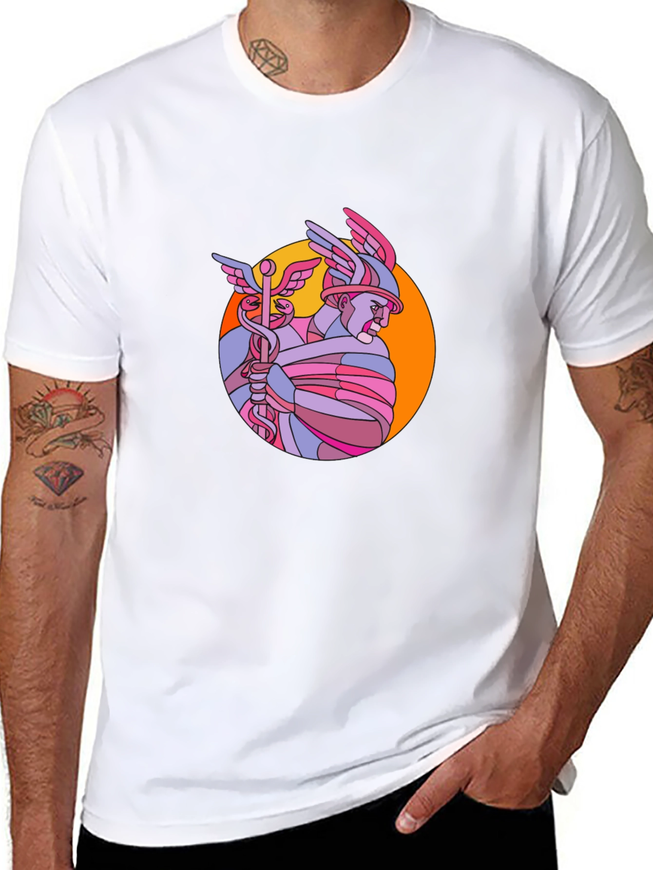 Mercury Graphic Tee - Stylish Retro Design