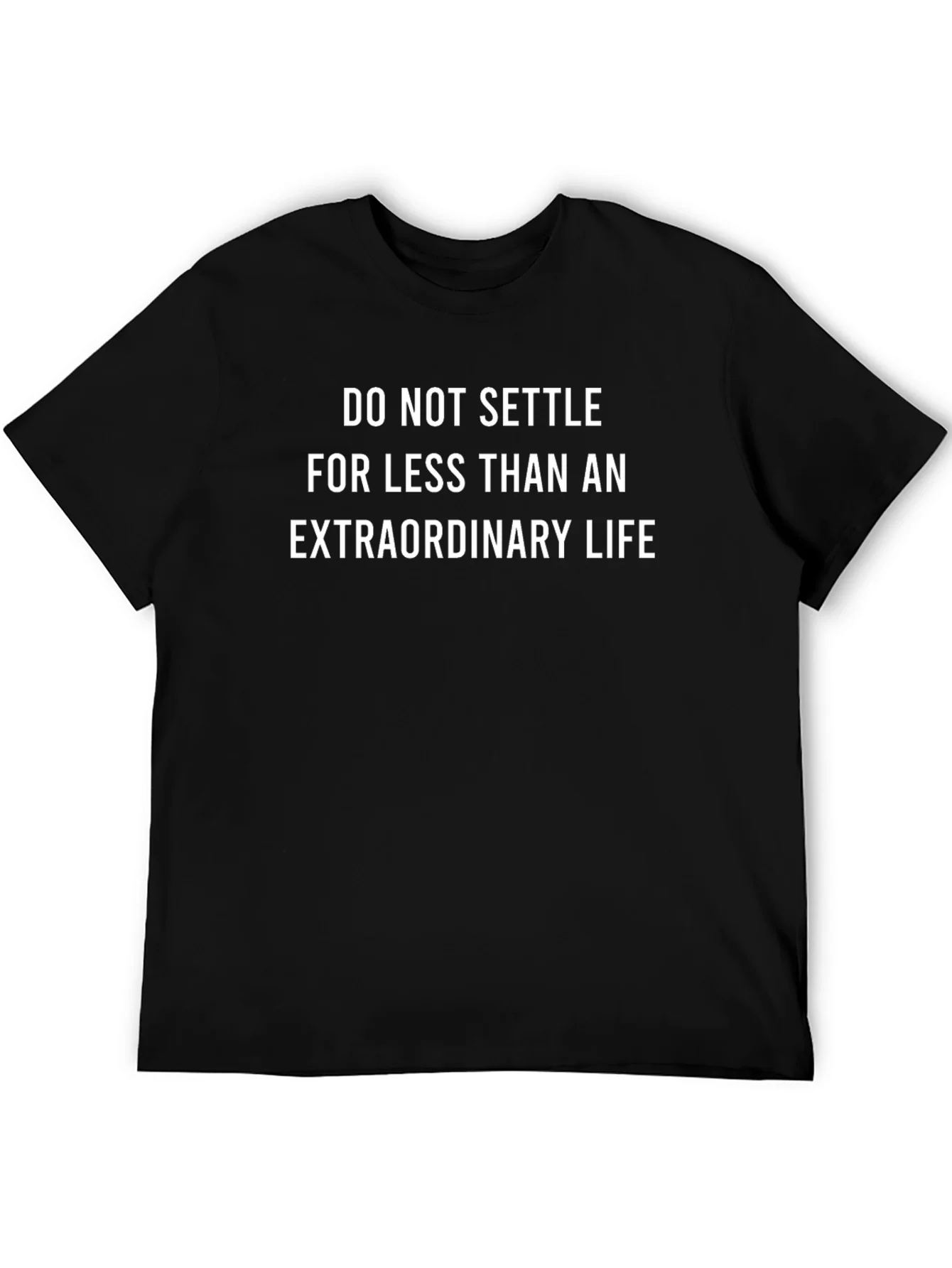 Motivational Graphic Tee - Extraordinary Life