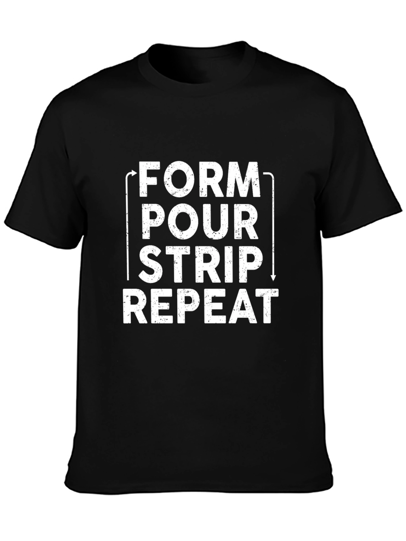 Form Pour Strip Repeat T-Shirt