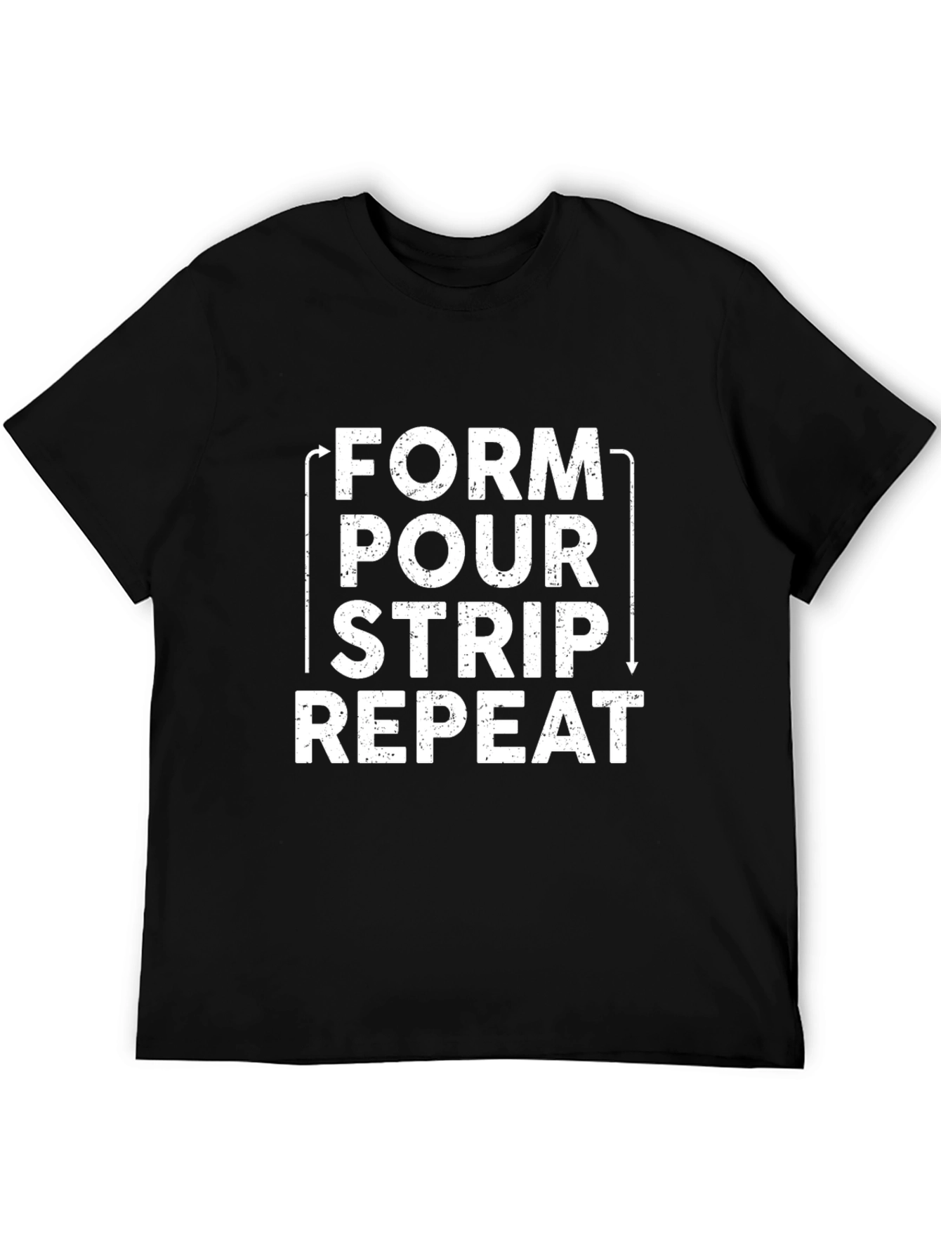 Form Pour Strip Repeat T-Shirt