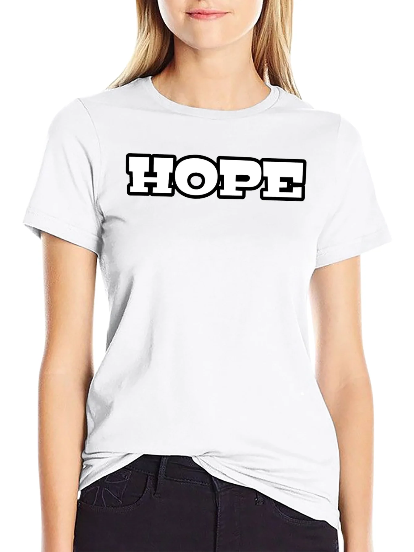 HOPE Graphic T-Shirt - Classic Crew Neck Tee
