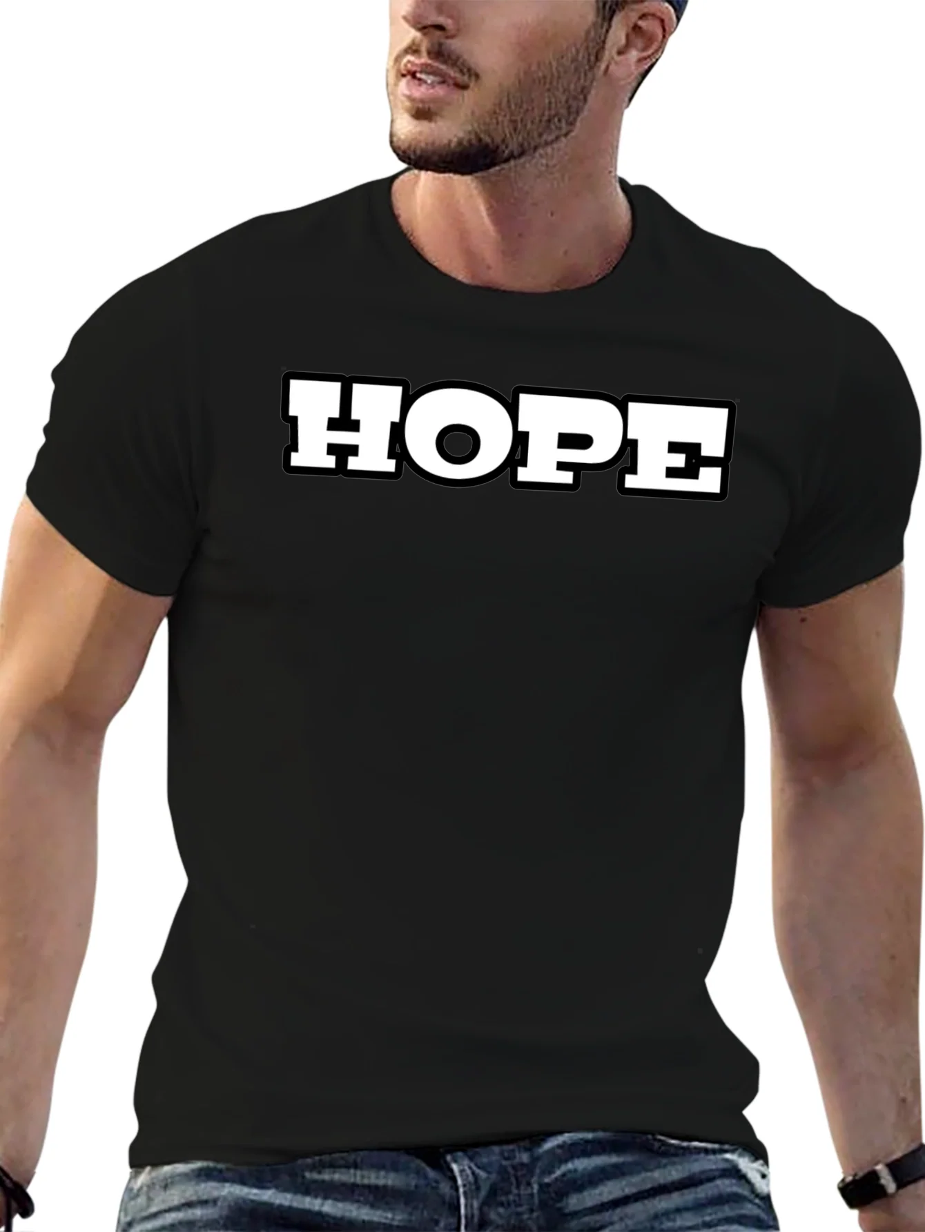 HOPE Graphic T-Shirt - Classic Crew Neck Tee