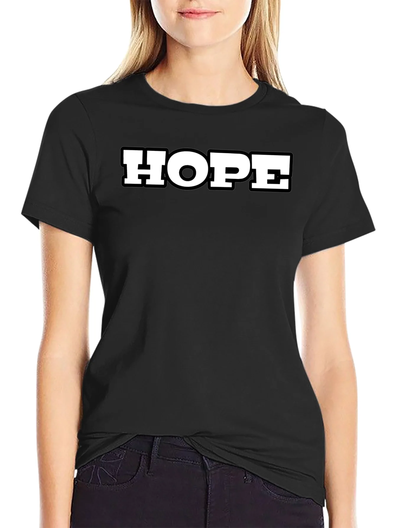 HOPE Graphic T-Shirt - Classic Crew Neck Tee