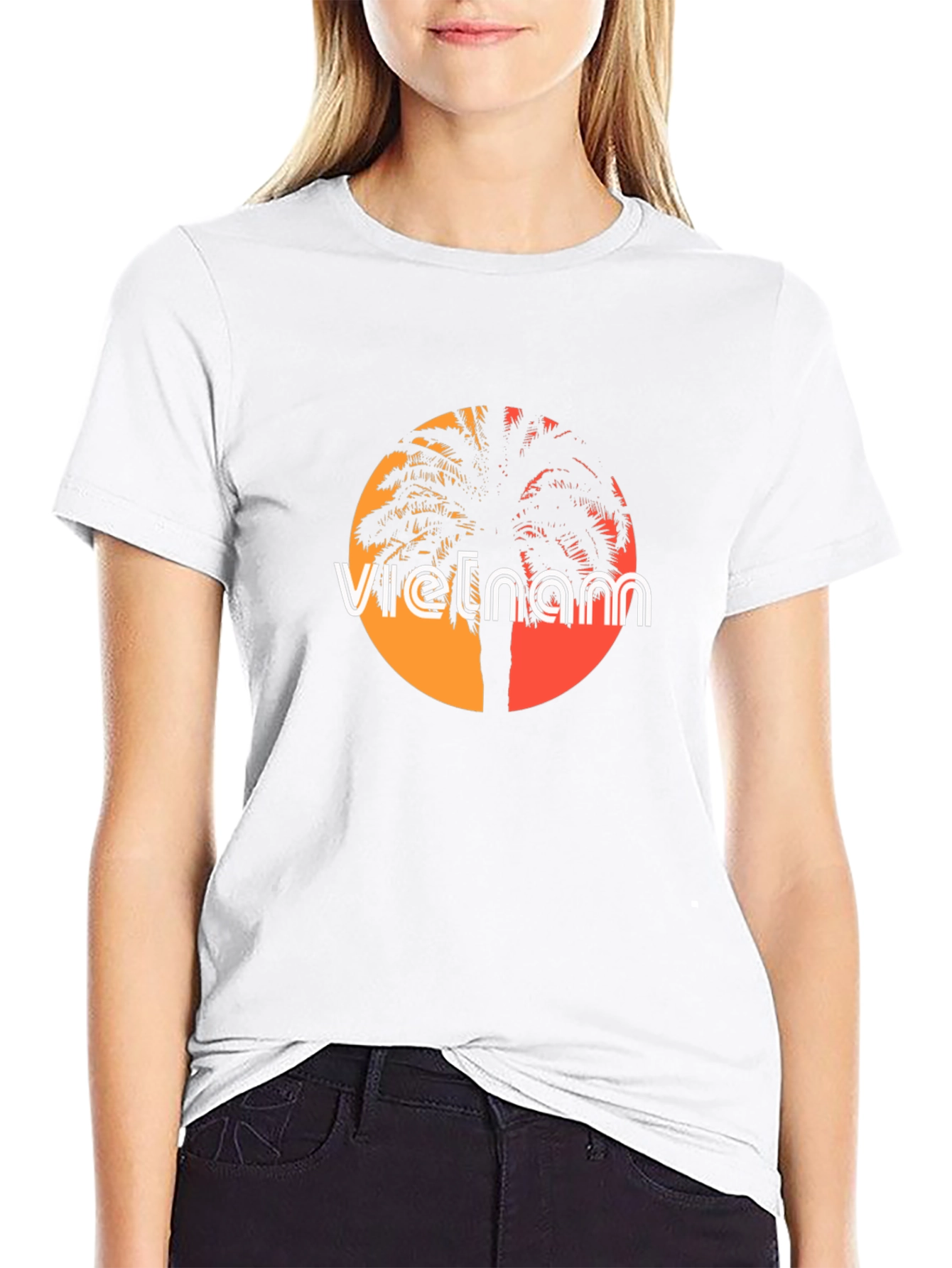 Vietnam Palm Graphic Tee
