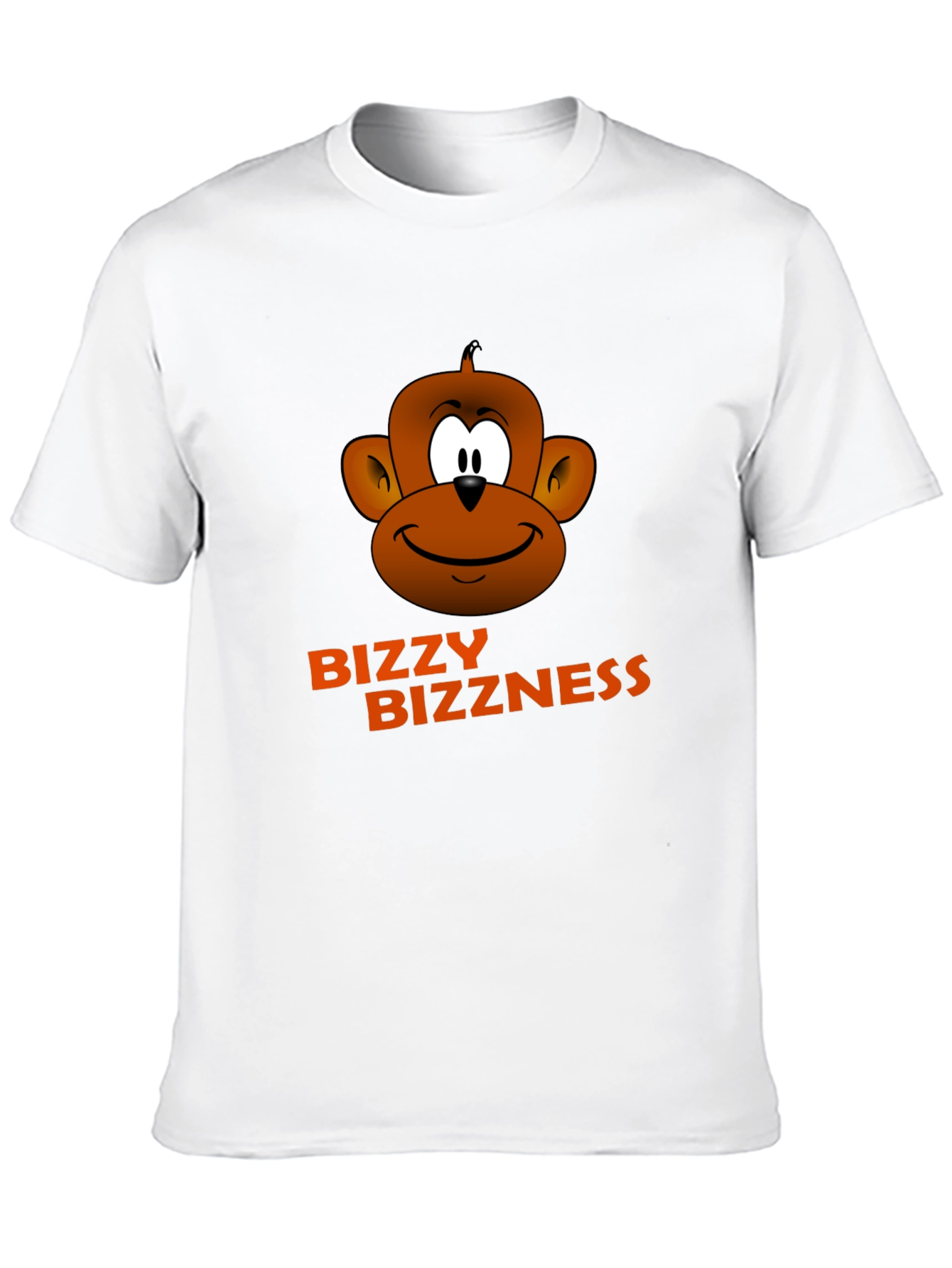 Bizzy Bizzness Monkey Graphic T-Shirt