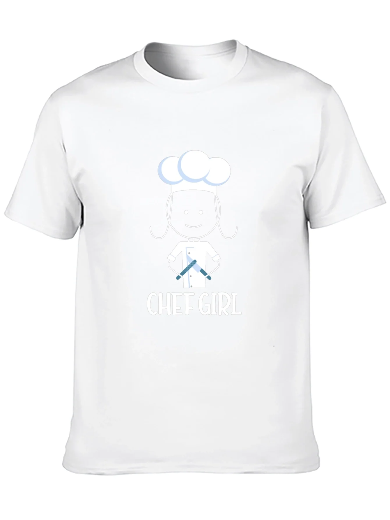 Chef Girl Graphic Tee - Cook in Style!