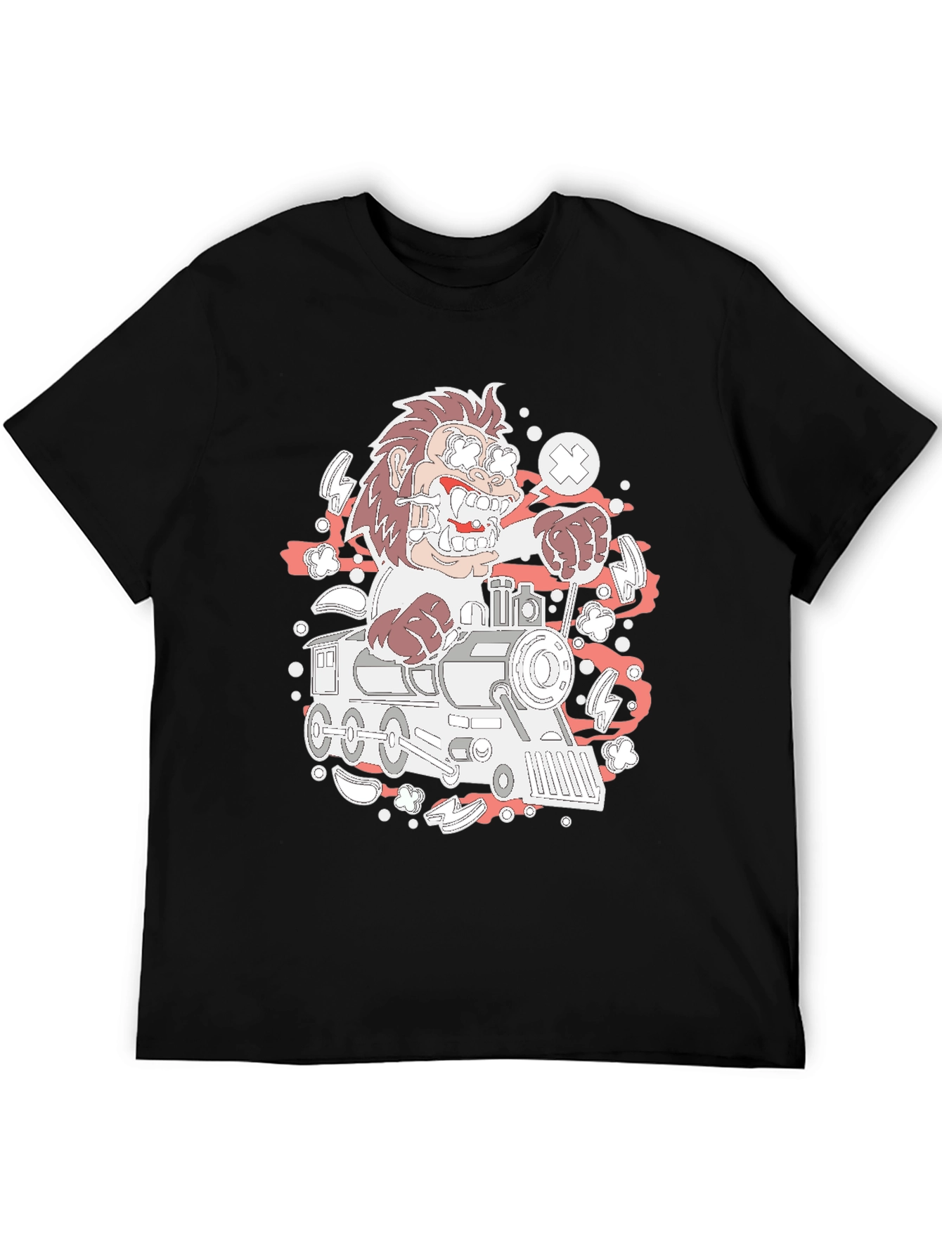 Cartoon Train Ride T-Shirt