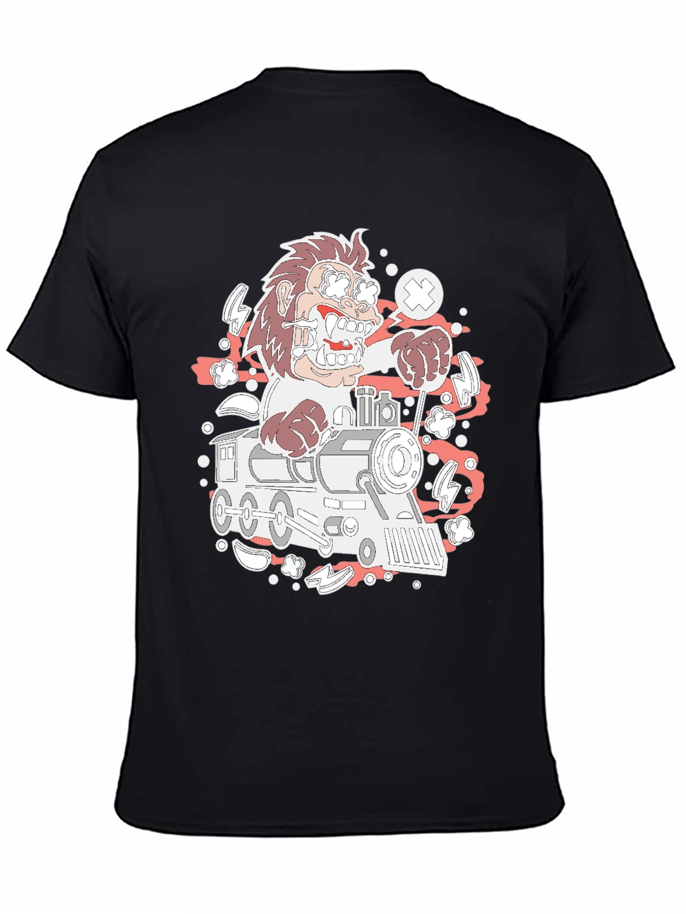 Cartoon Train Ride T-Shirt