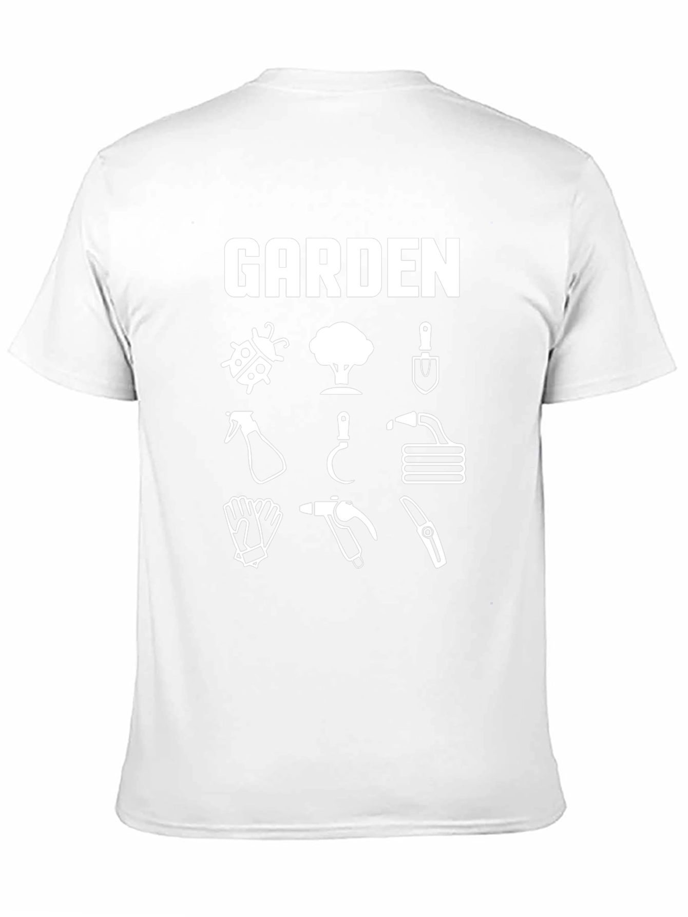 Garden T-Shirt - Gardener Tools Graphic Tee