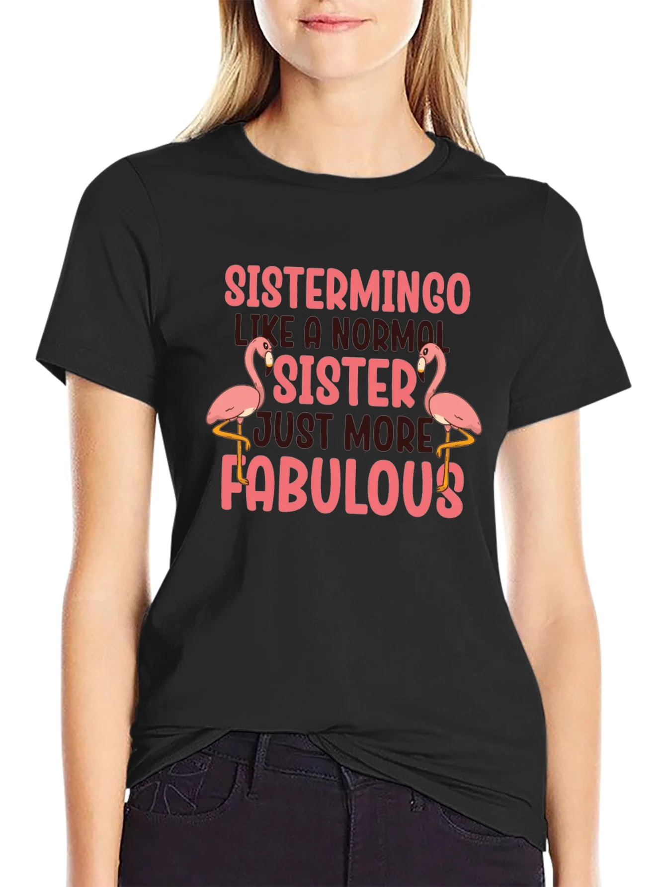 Sistermingo Fabulous Sister Graphic Tee