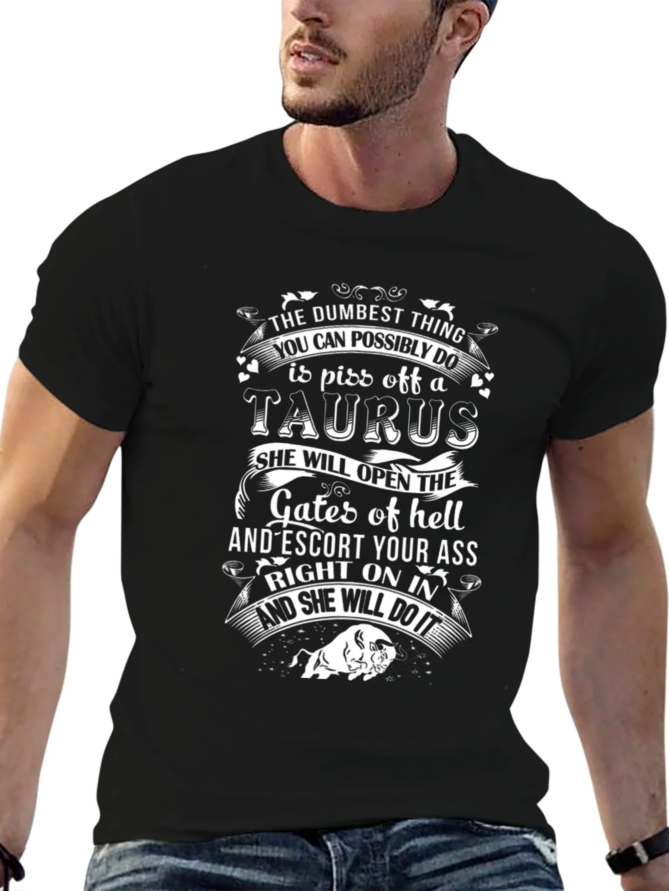 Taurus Graphic T-Shirt - Zodiac Gift