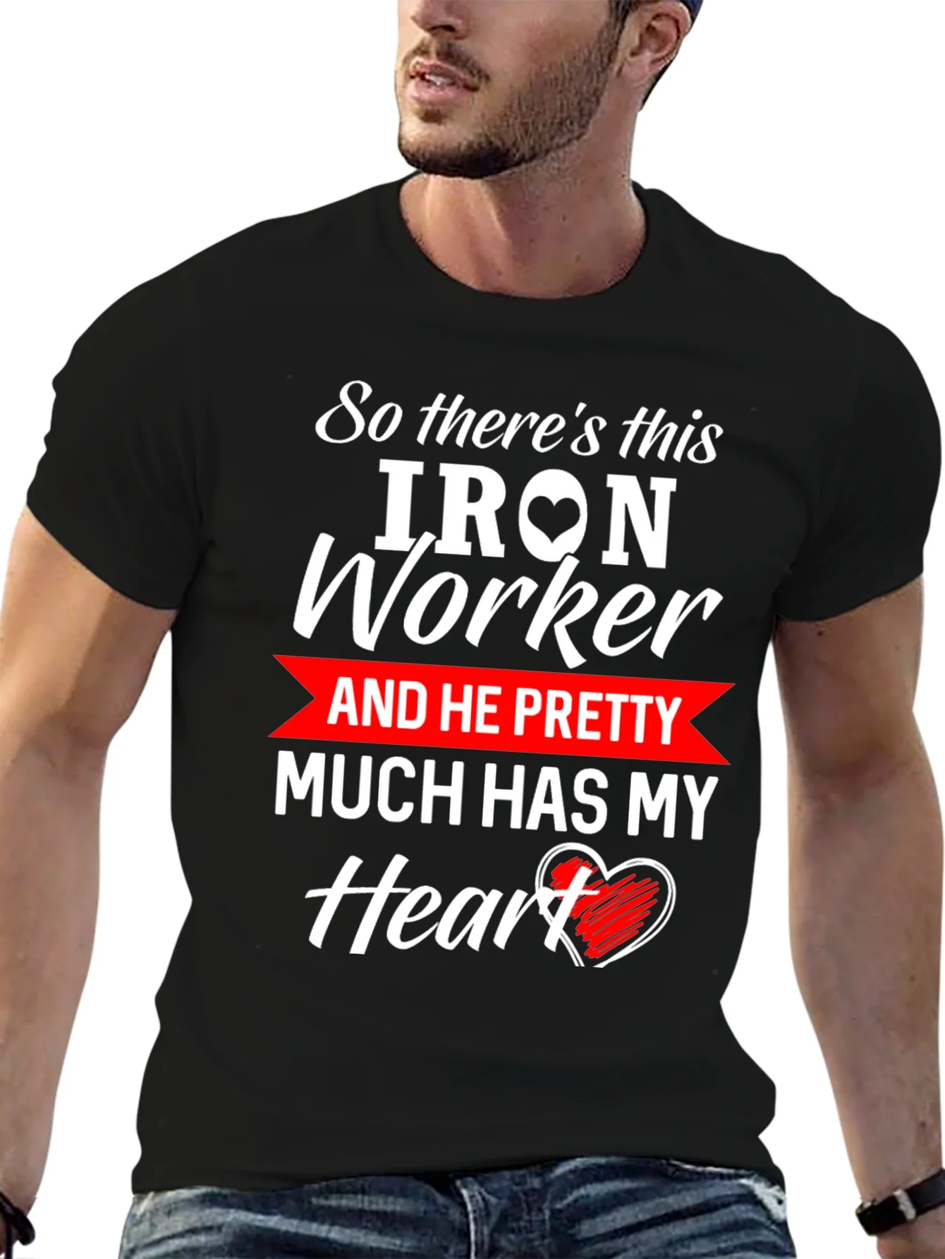 Iron Worker Heart T-Shirt: Love & Labor
