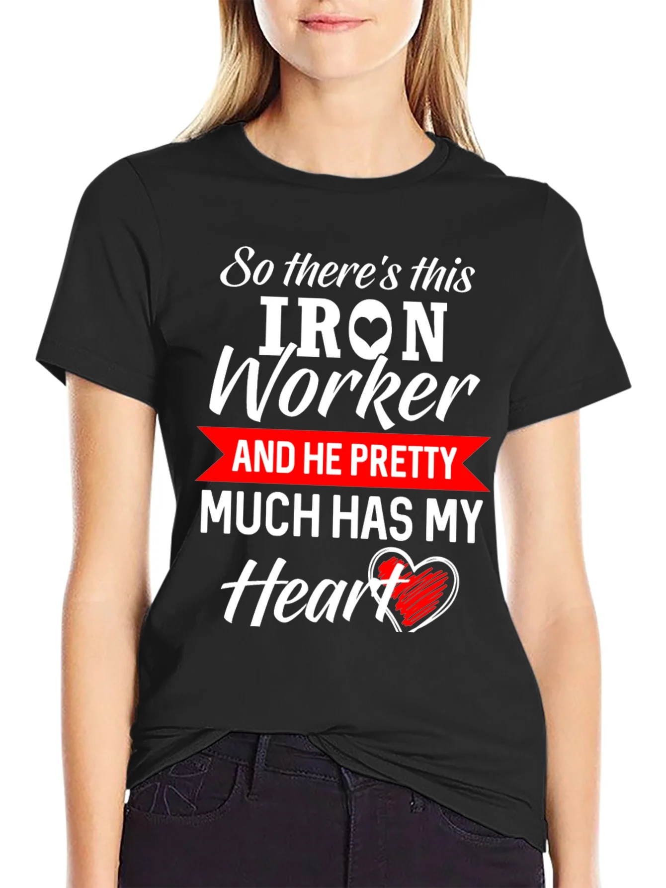 Iron Worker Heart T-Shirt: Love & Labor