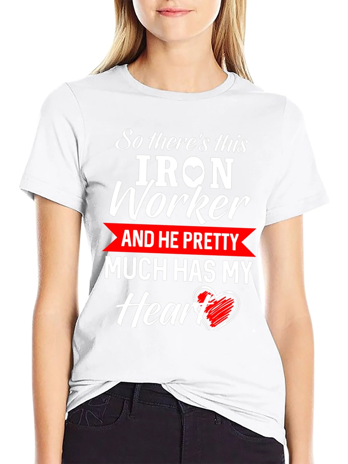 Iron Worker Heart T-Shirt: Love & Labor