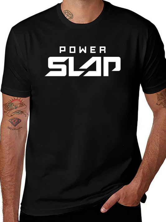 Power Slap Black T-Shirt