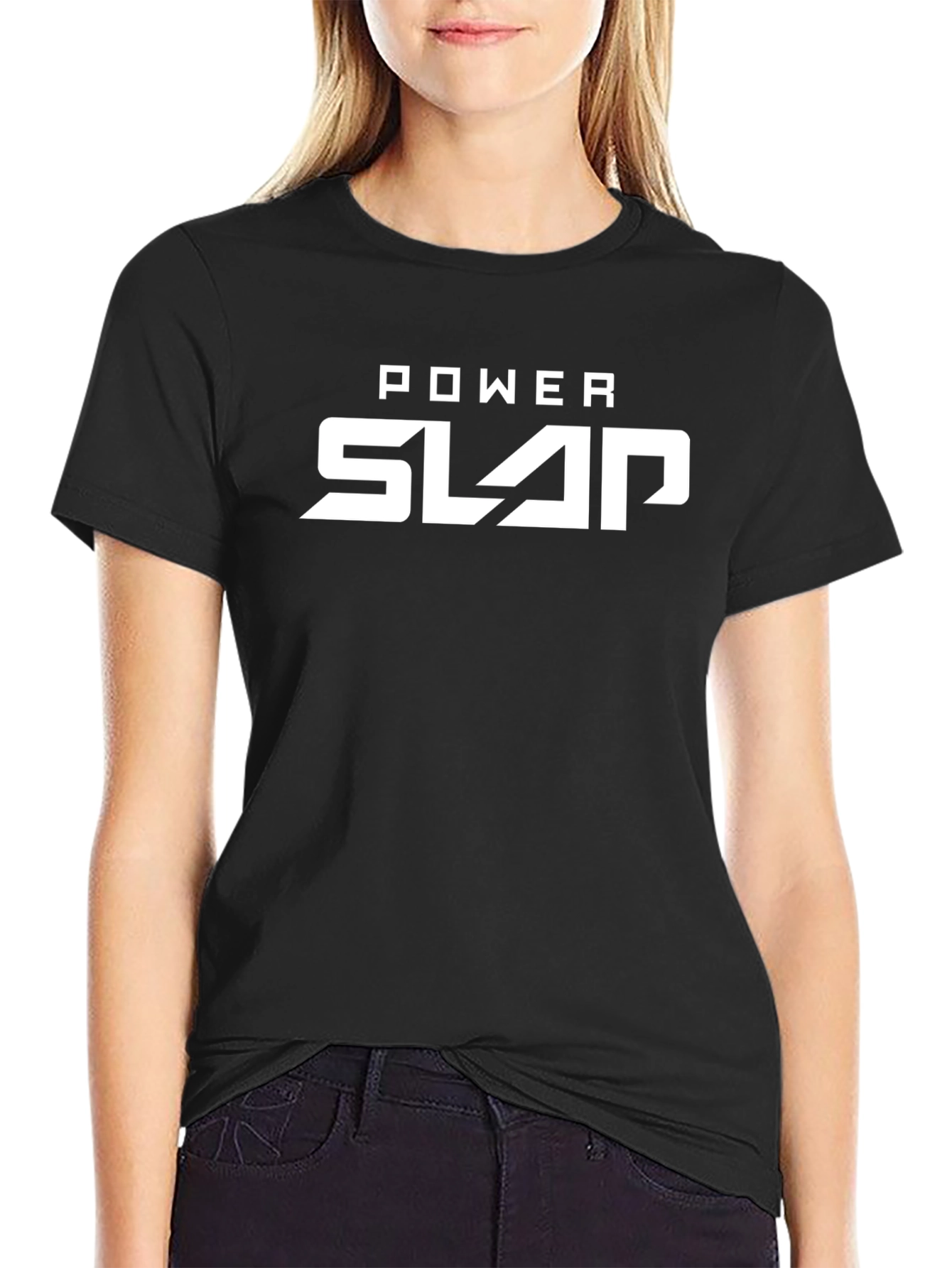 Power Slap Black T-Shirt