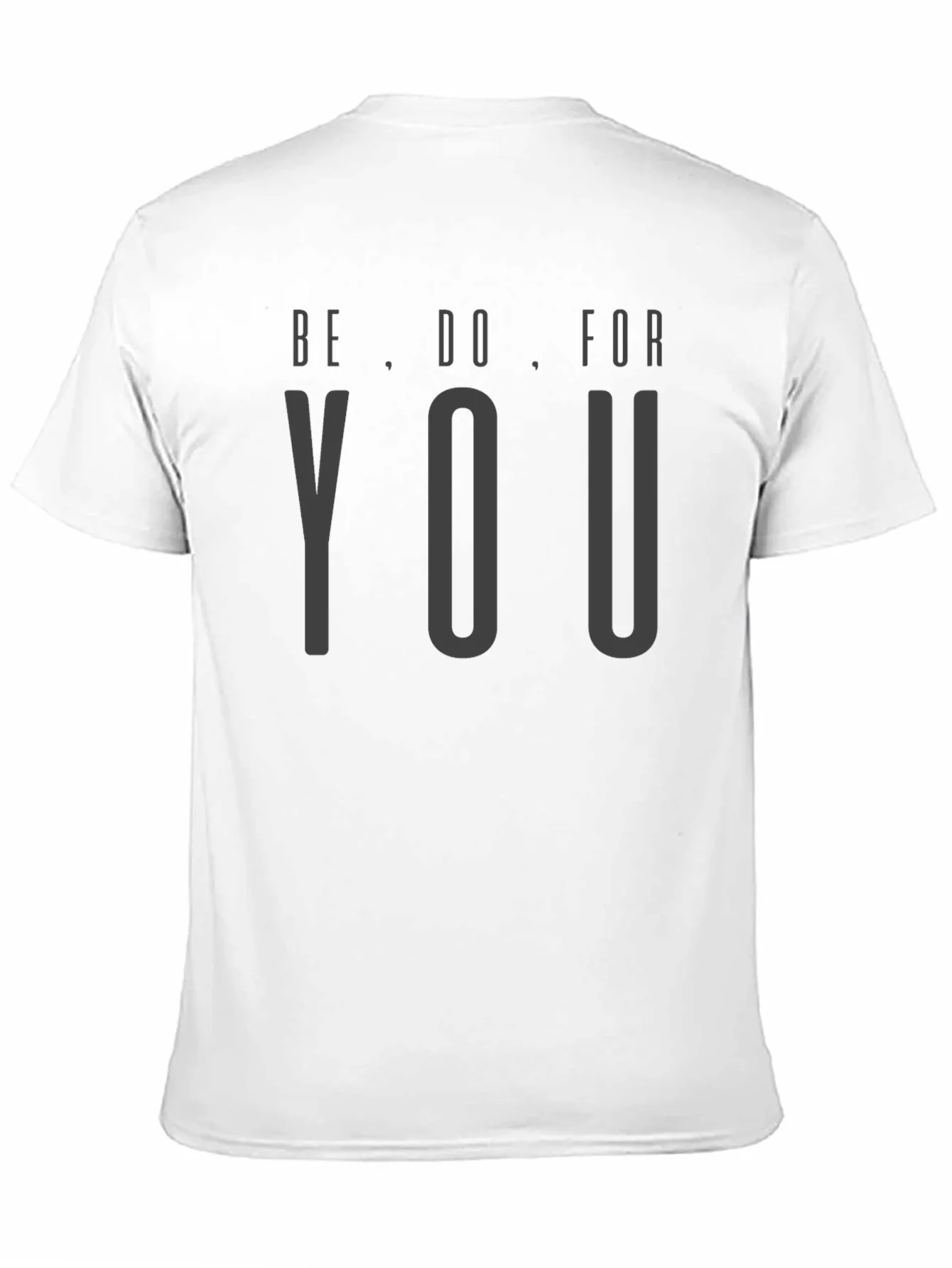Be Do For You Stylish Black Graphic Tee