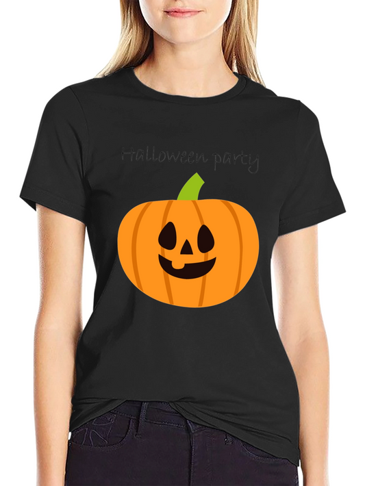 Halloween Party Pumpkin Graphic Tee