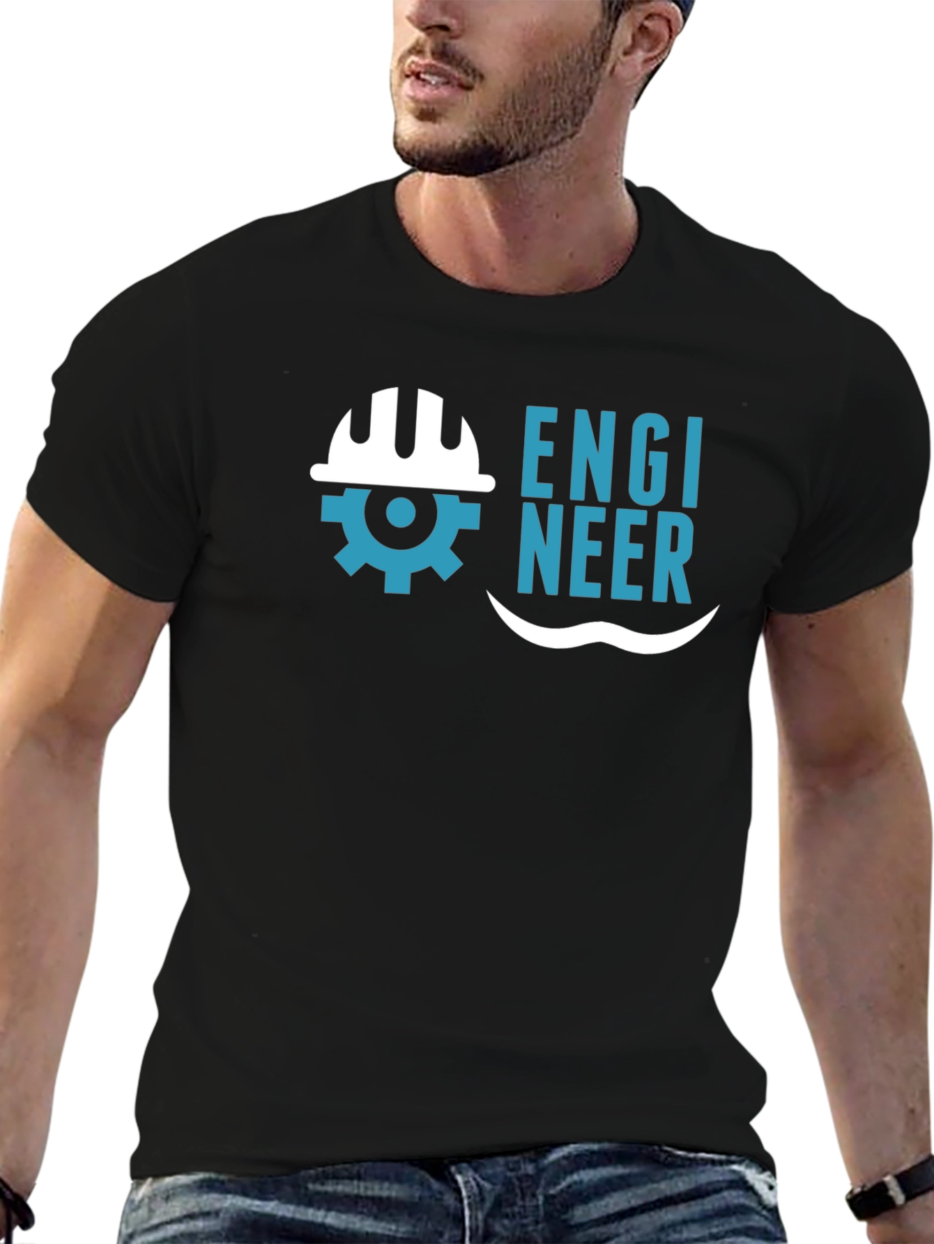 Engineer Graphic T-Shirt - Cool Design