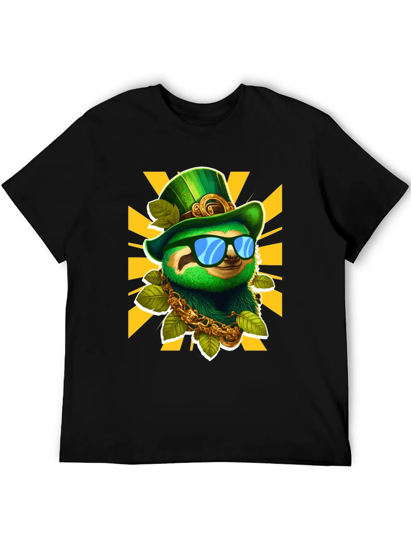 Lucky Sloth St. Patricks Day T-Shirt