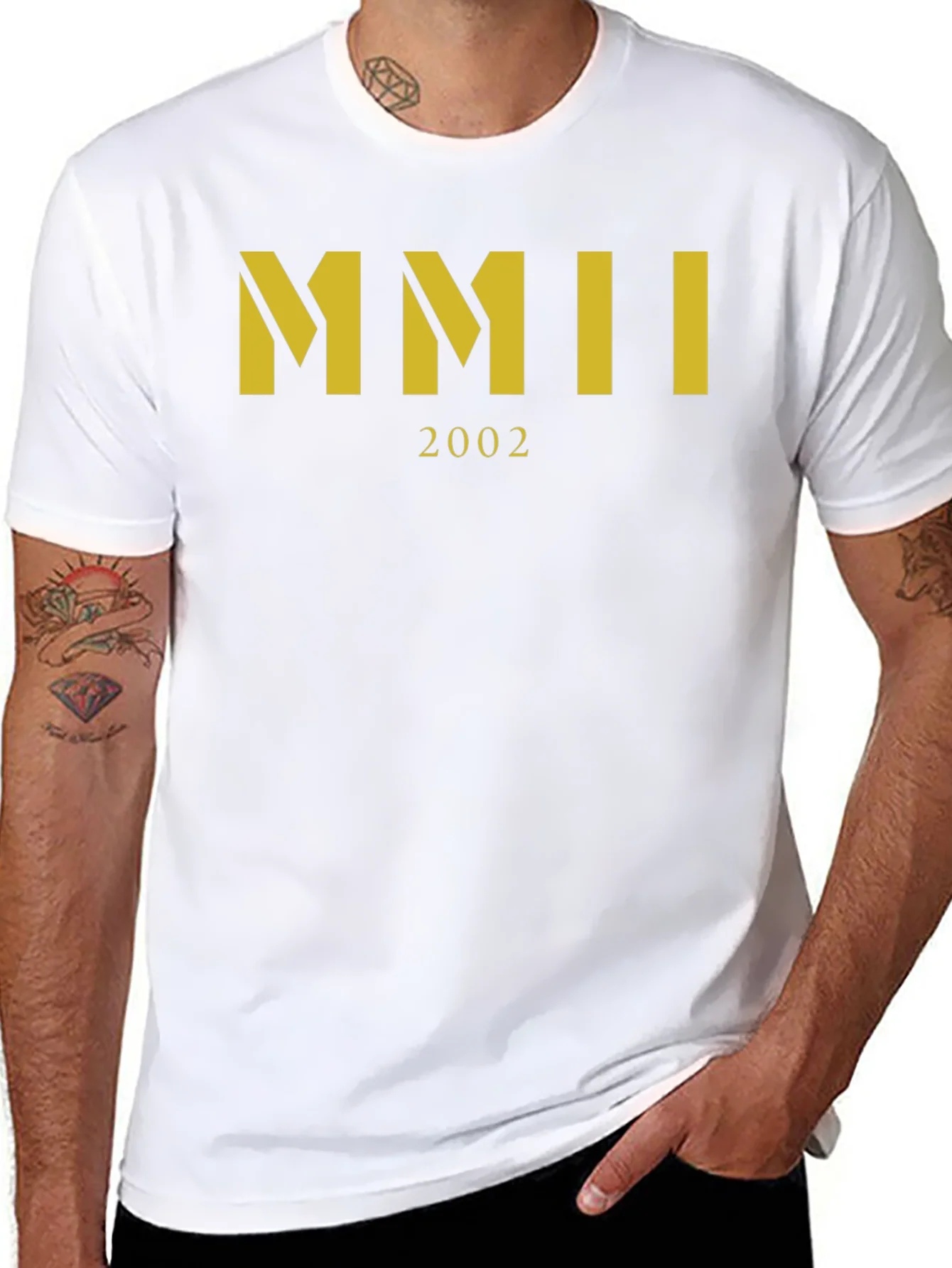 MMII 2002 T-Shirt Roman Numeral Year