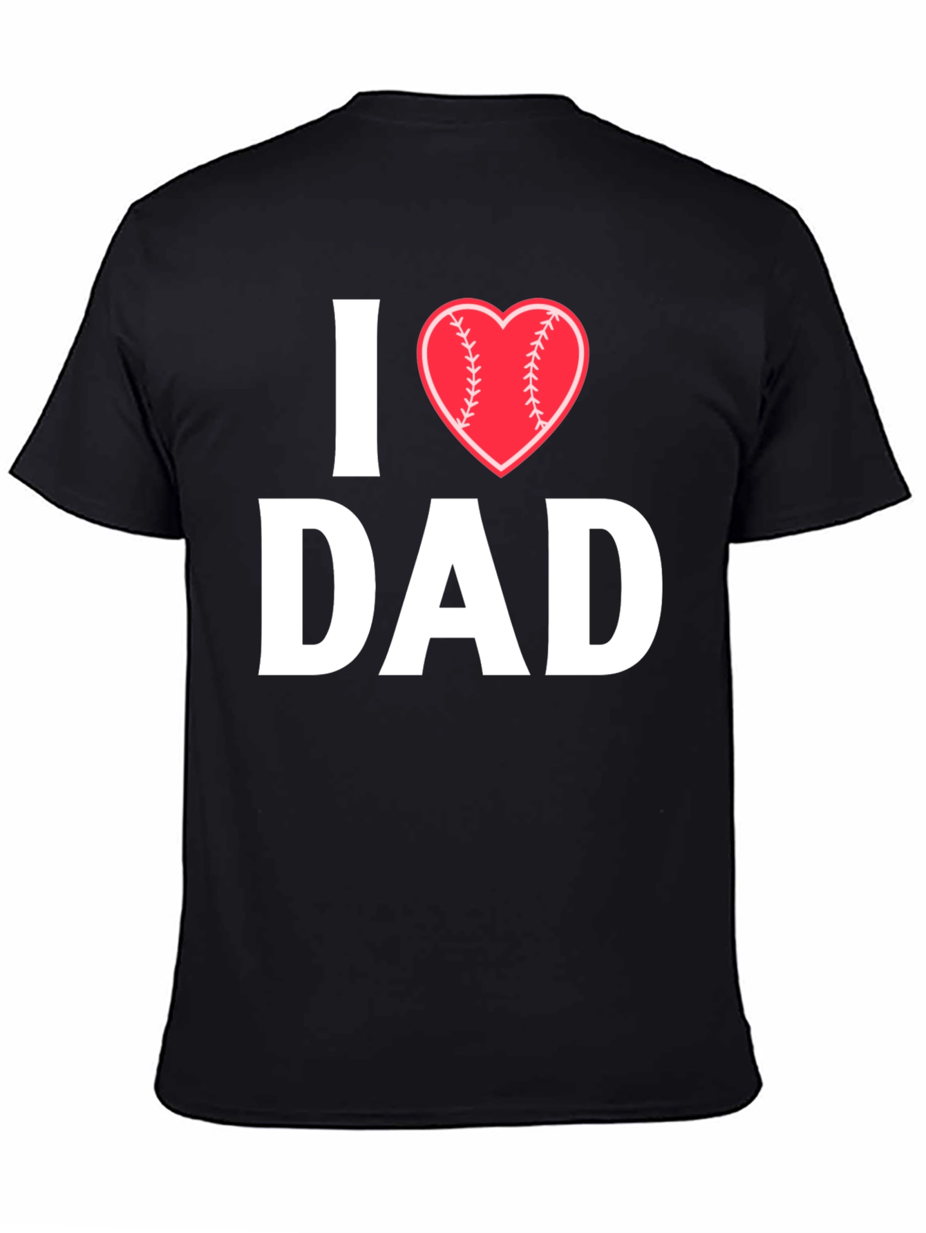 I Heart Baseball Dad T-Shirt