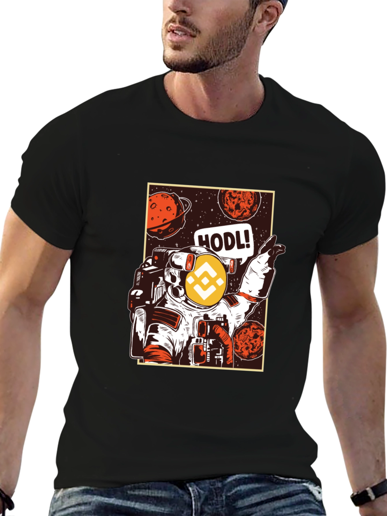 Crypto Astronaut HODL T-Shirt