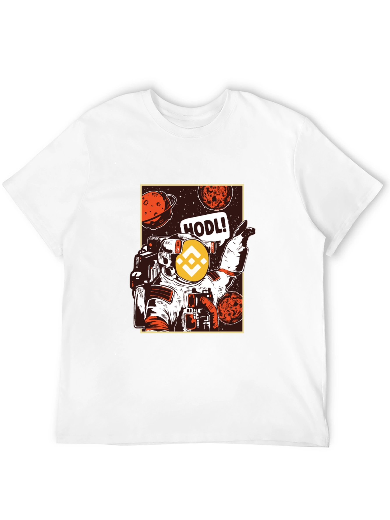 Crypto Astronaut HODL T-Shirt