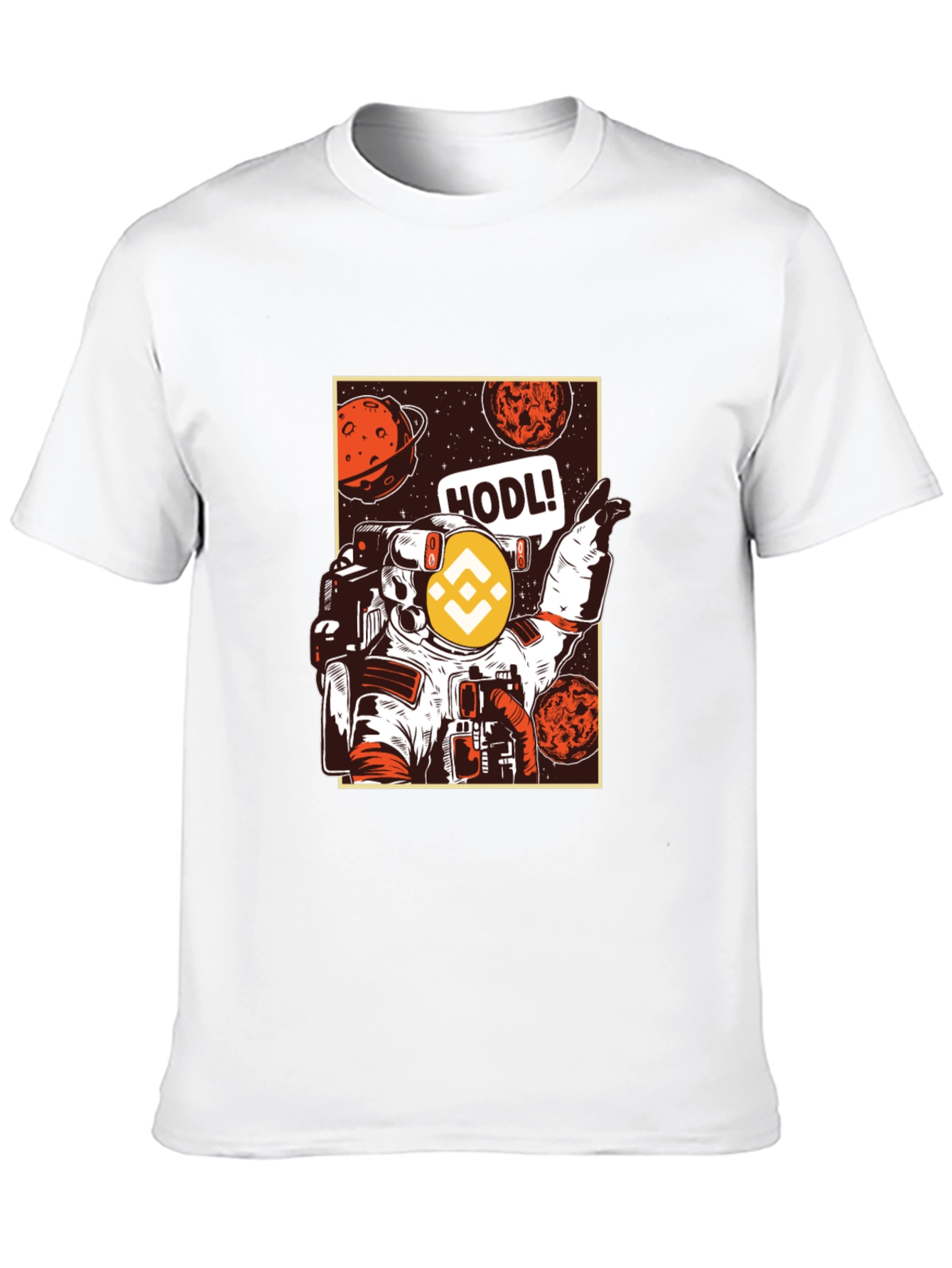 Crypto Astronaut HODL T-Shirt