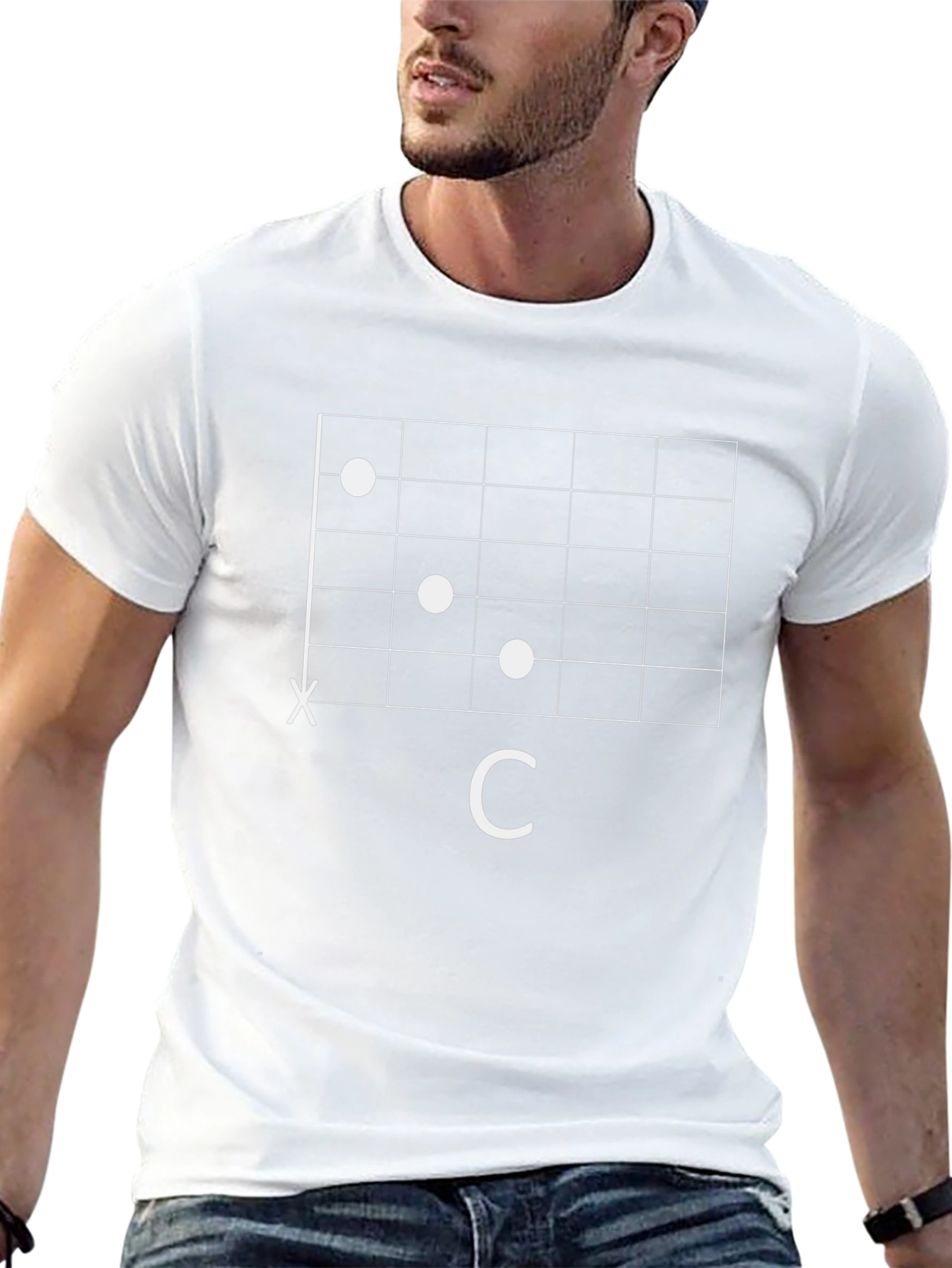 C Chord Guitar T-Shirt
