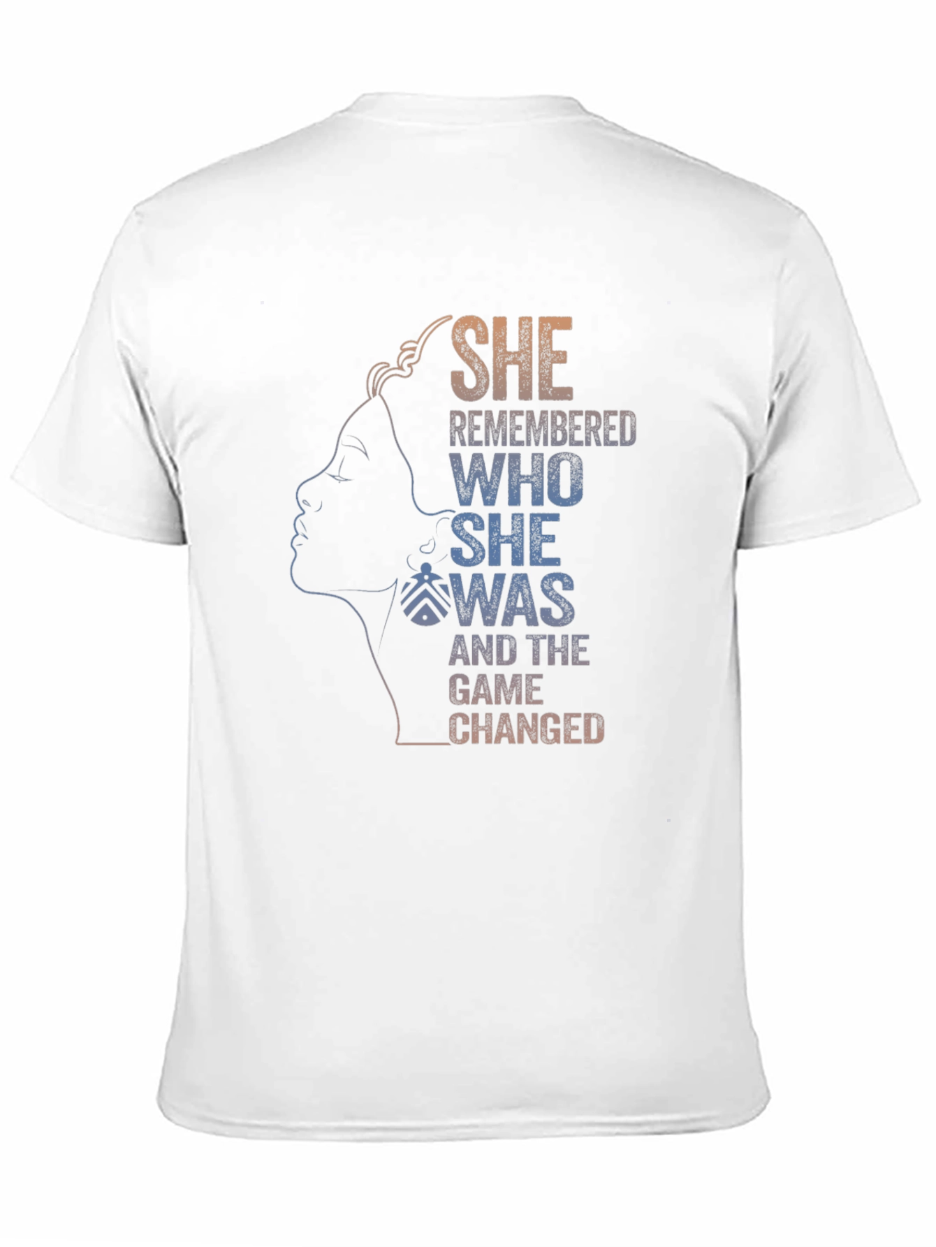 She Remembered Who She Was T-Shirt