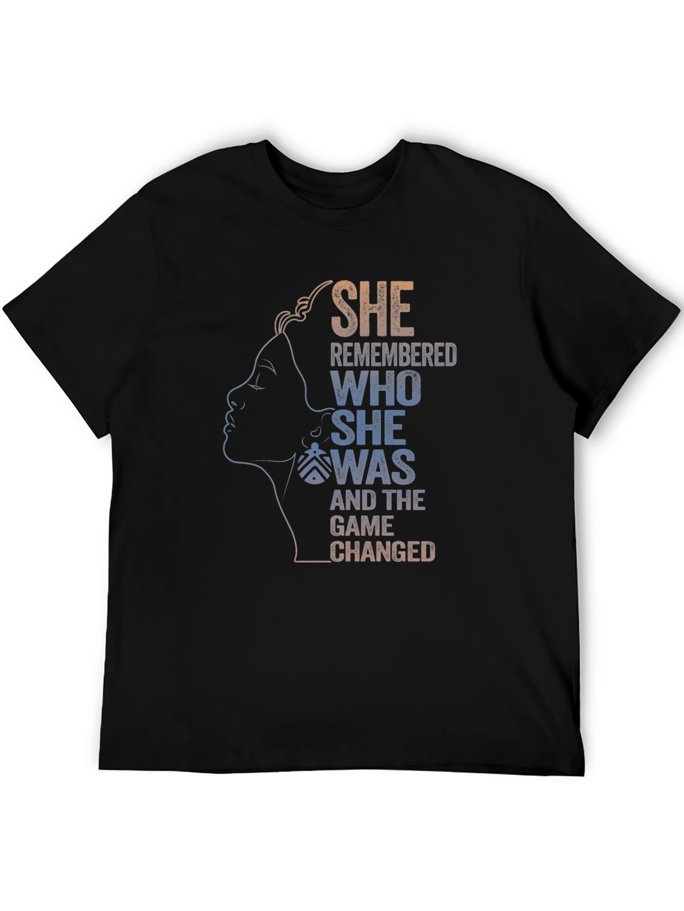 She Remembered Who She Was T-Shirt