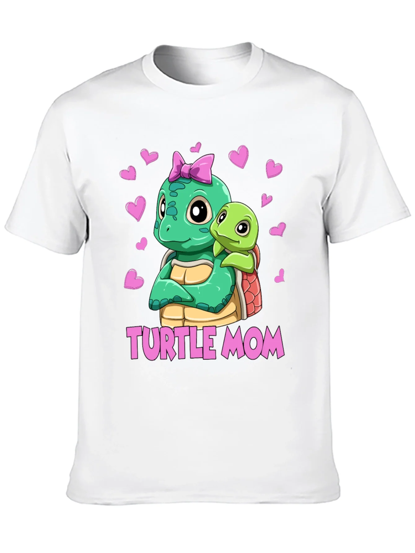 Turtle Mom Graphic Tee - Cute Mothers Day Shirt