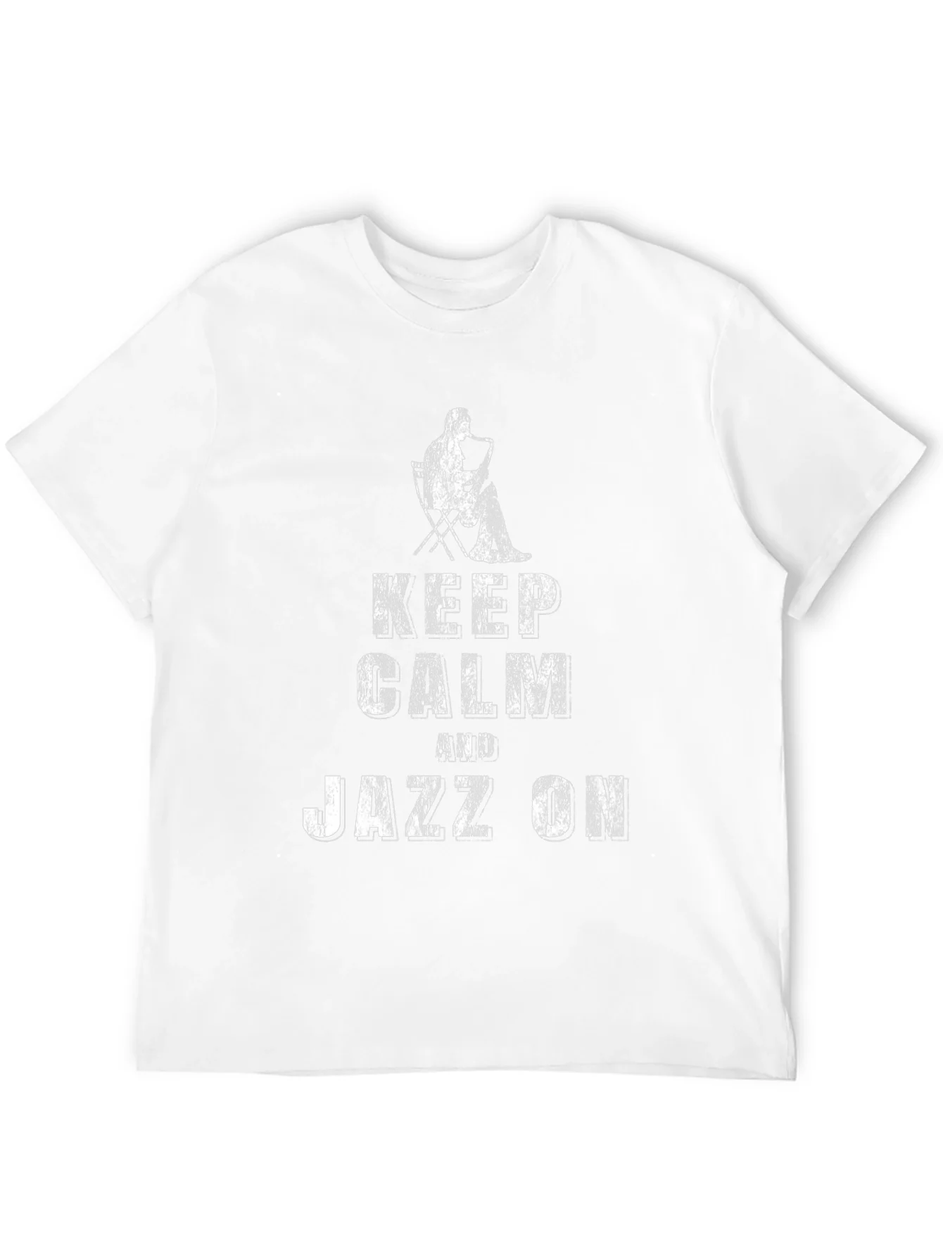 Keep Calm and Jazz On Graphic T-Shirt
