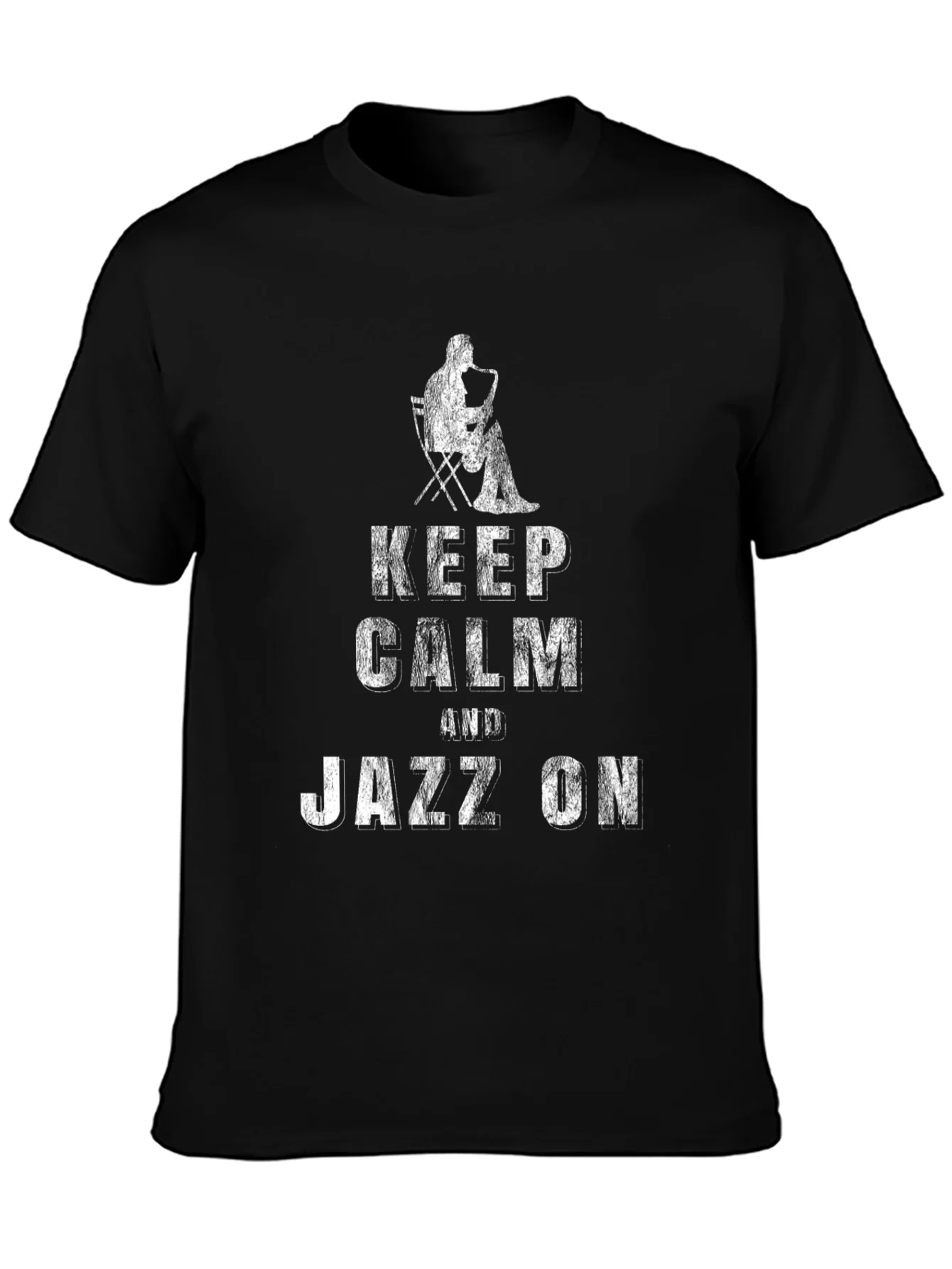 Keep Calm and Jazz On Graphic T-Shirt
