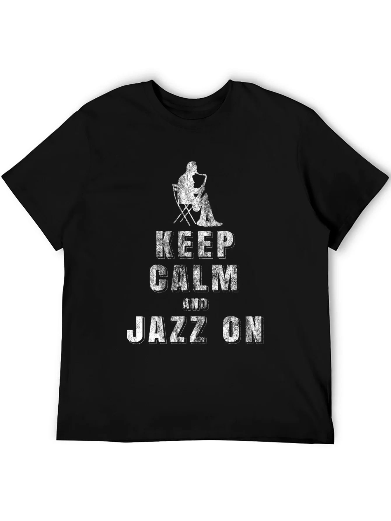 Keep Calm and Jazz On Graphic T-Shirt
