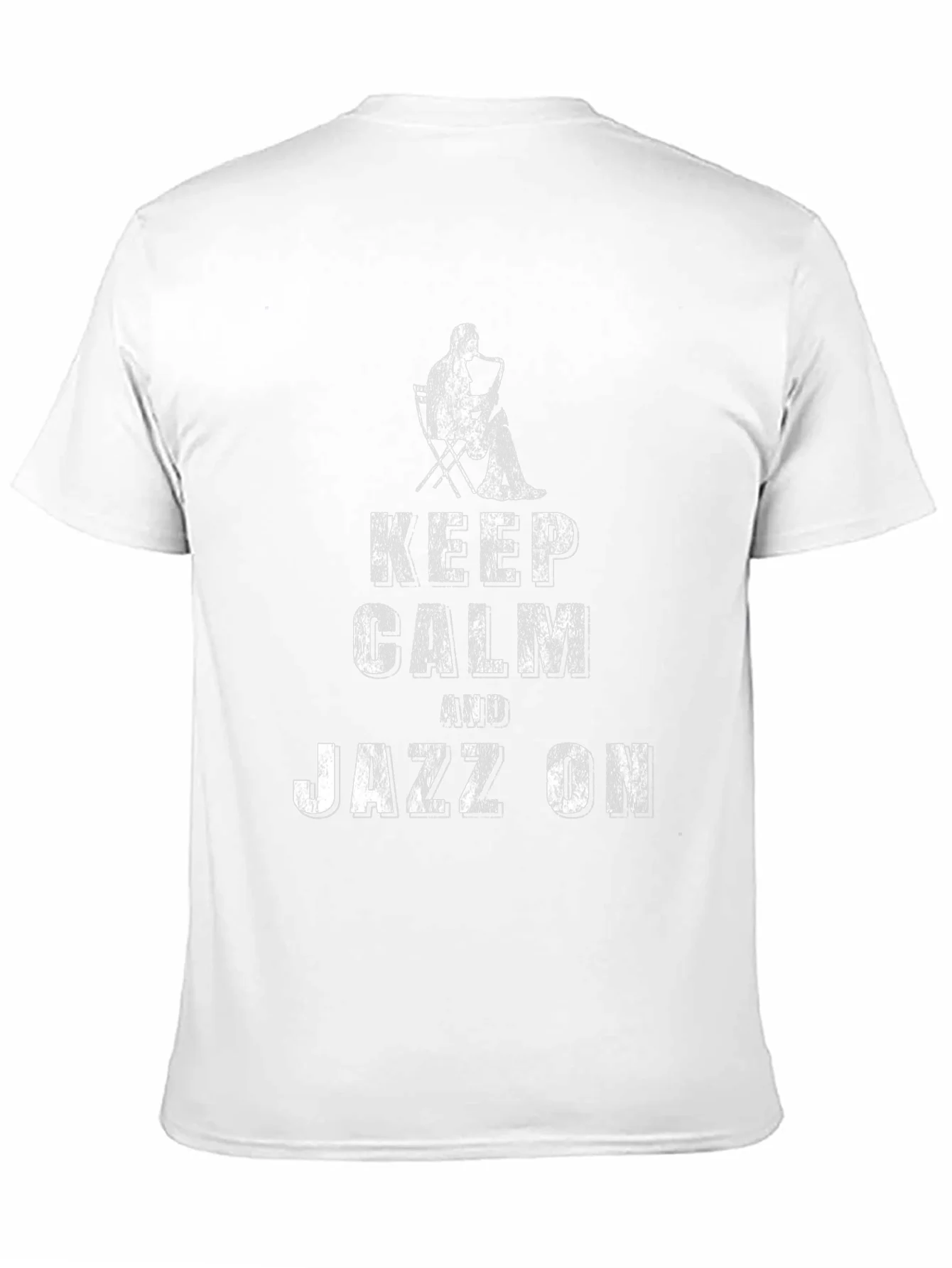 Keep Calm and Jazz On Graphic T-Shirt
